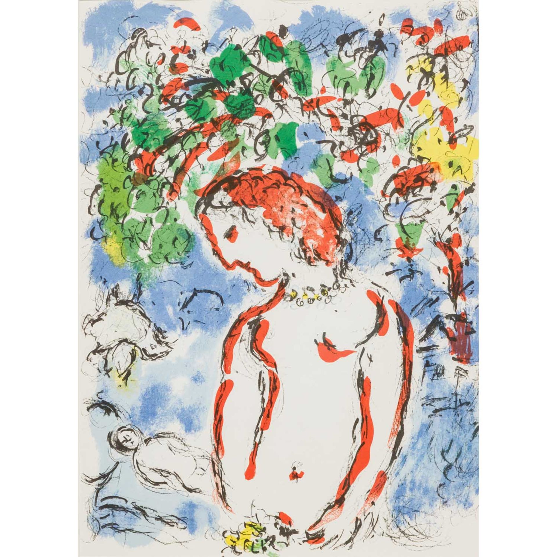 CHAGALL, MARC (1887-1985), "Derriere le Miroir" 1972 und 2 Lithographien, - Image 3 of 5