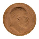 Großbritannien /GOLD - Edward VII, 1 Sovereign 1908 Perth Mint