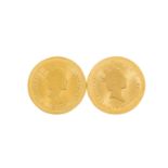 Australien/GOLD - 2 x 1 oz. Nugget,