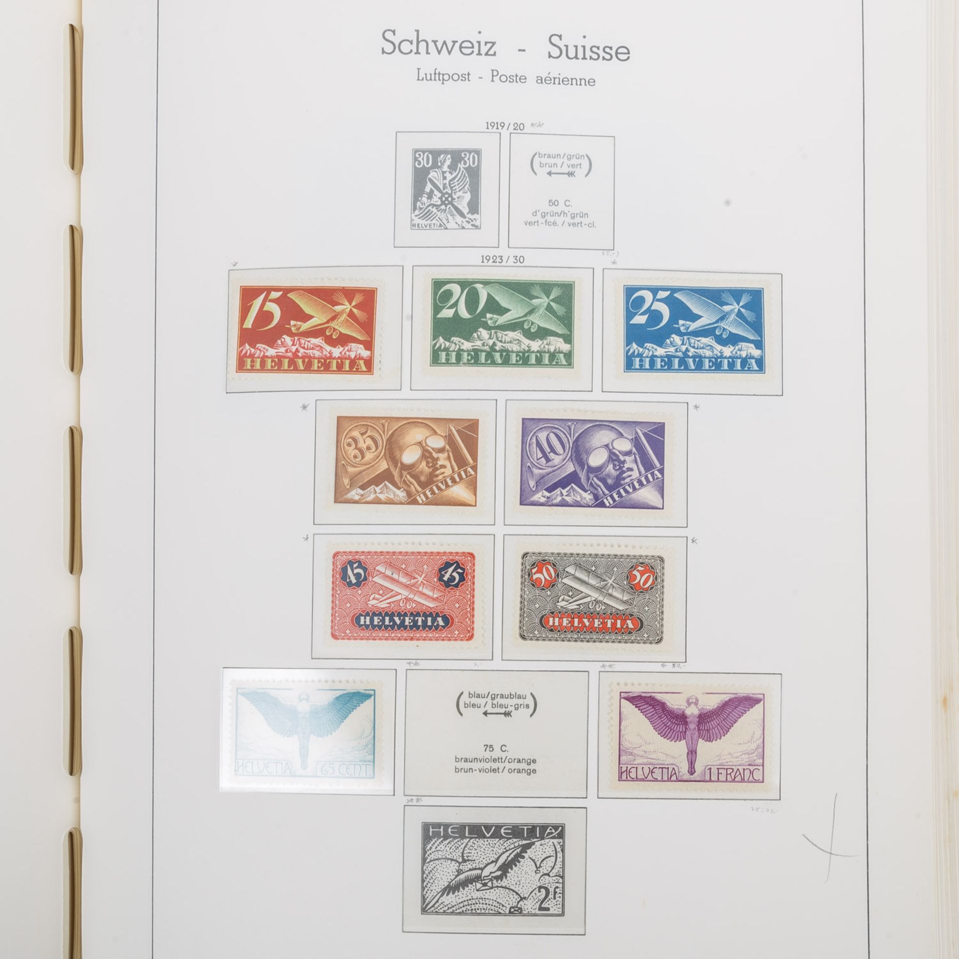 Schweiz 1862 bis ca. 1980 - Bild 5 aus 6