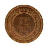 Tunesien /GOLD - 20 Francs 1904 A