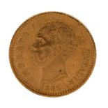 Italien /GOLD - Umberto I. 20 Lire 1882
