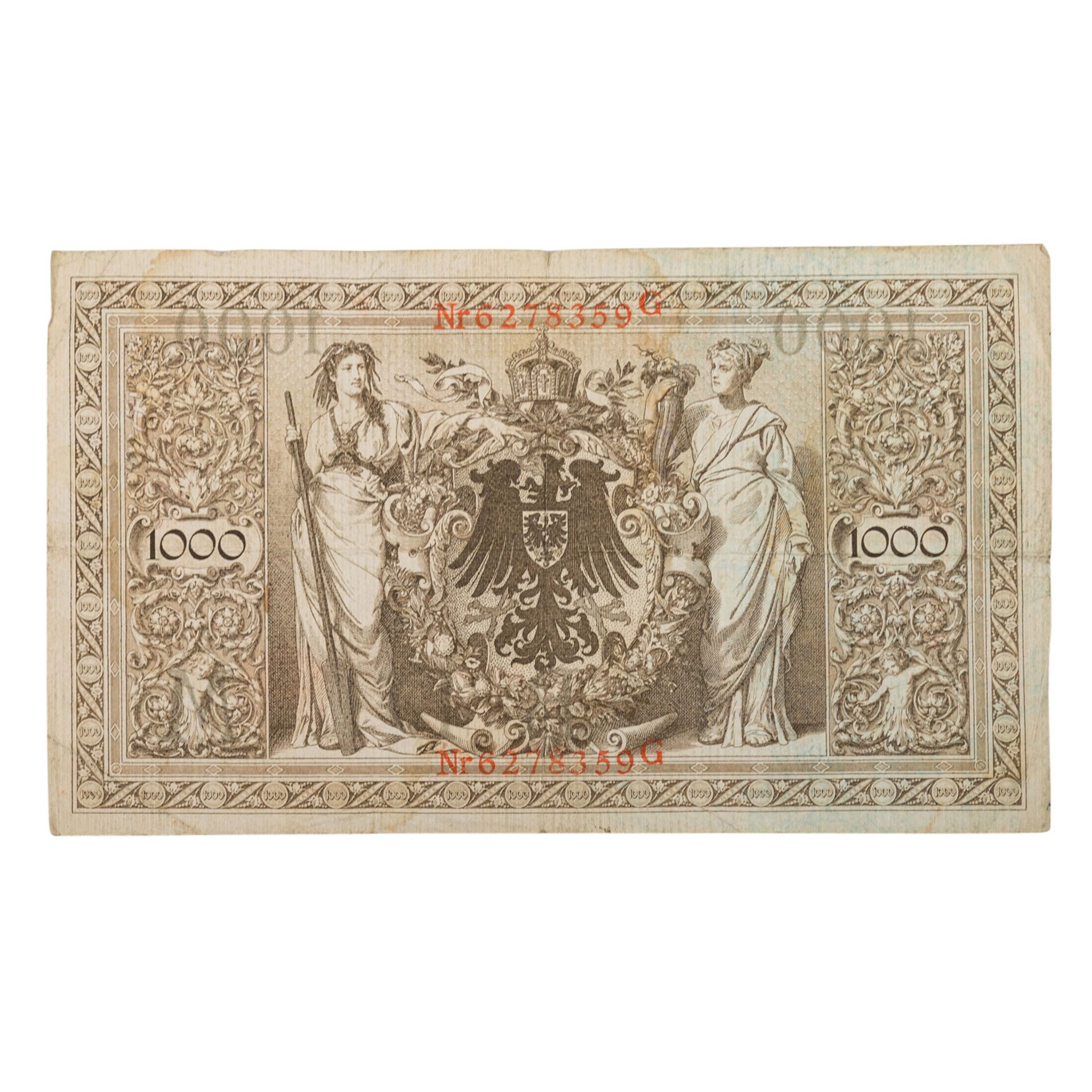 Banknotensammlung Deutsches Reich - Bild 3 aus 5