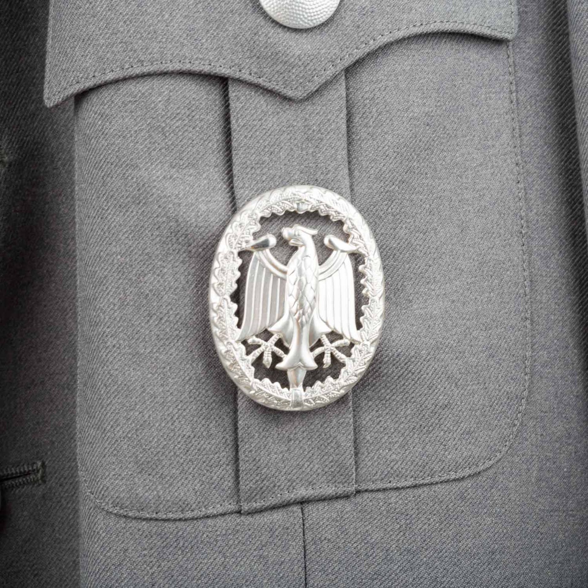 Uniformen - Graue Dienstjacke der Bundeswehr, - Bild 3 aus 7