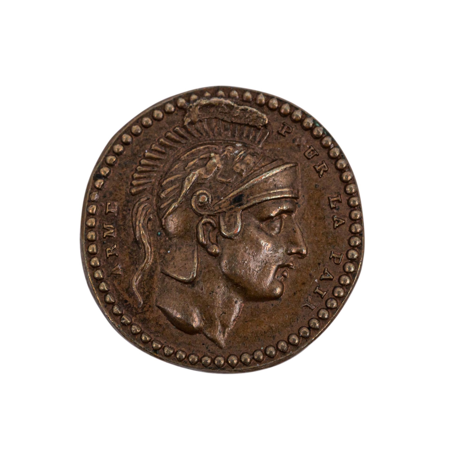 Frankreich - Miniaturbronzemedaille 1803, Napoleon Bonaparte,