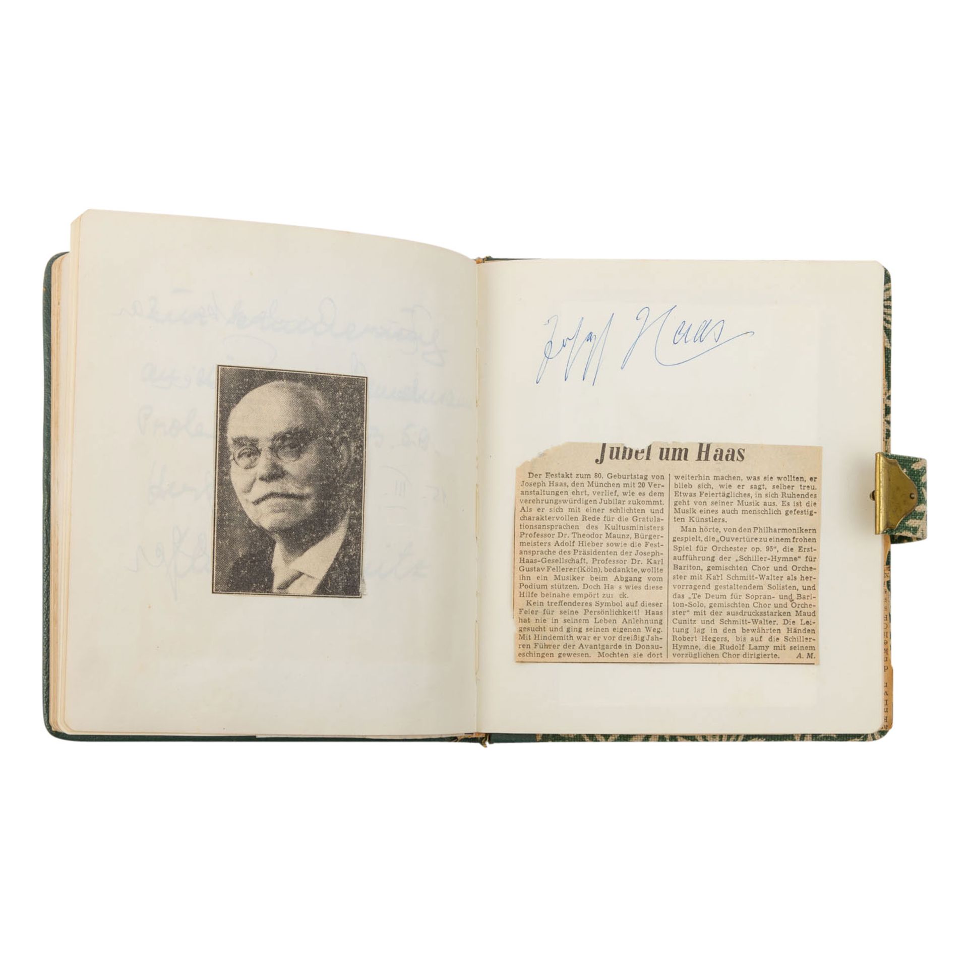 Autographen - Poesiealbum München der 1950-er Jahre mit - Bild 5 aus 8