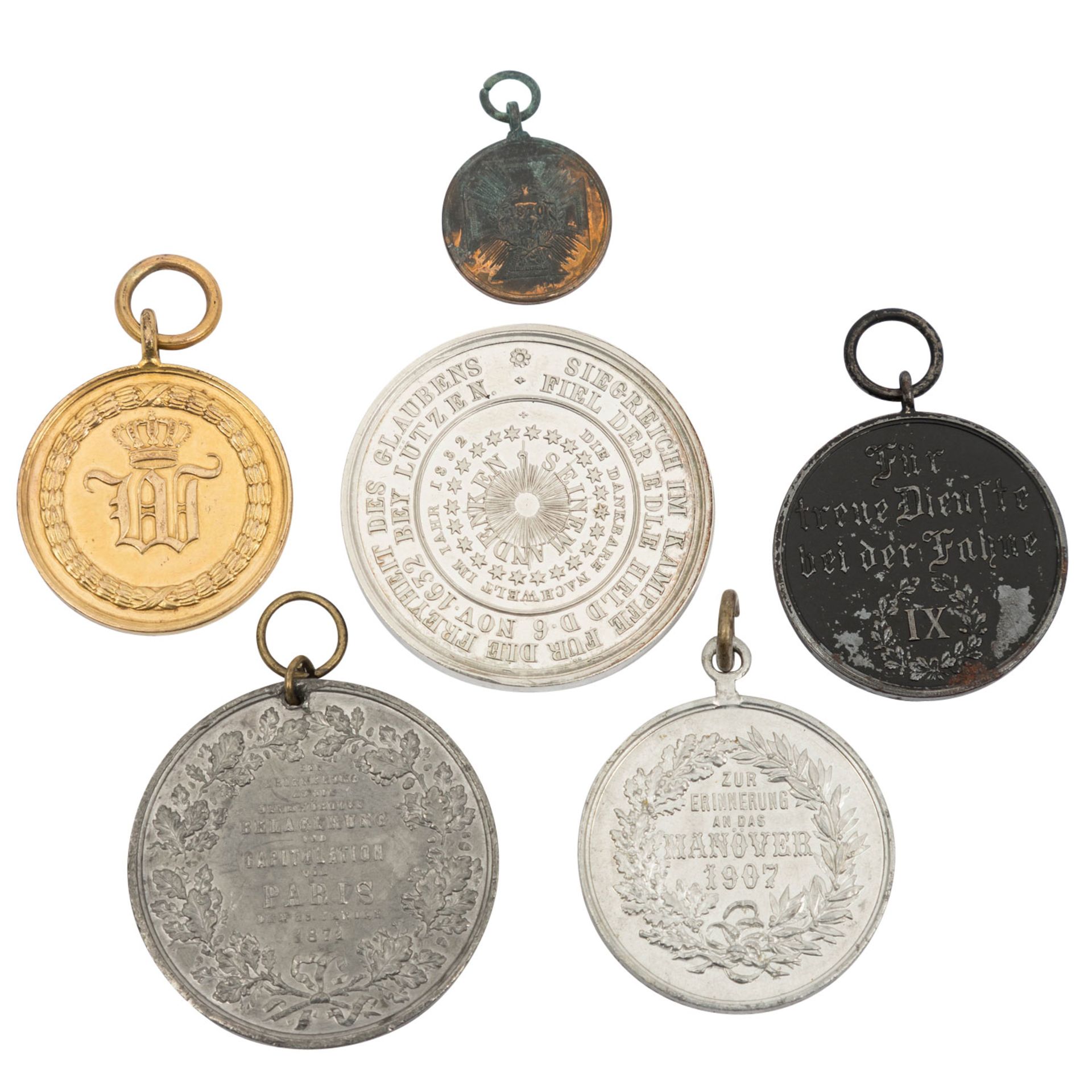 Konvolut Auszeichnungen und Medaillen mit Württemberg - Image 2 of 2