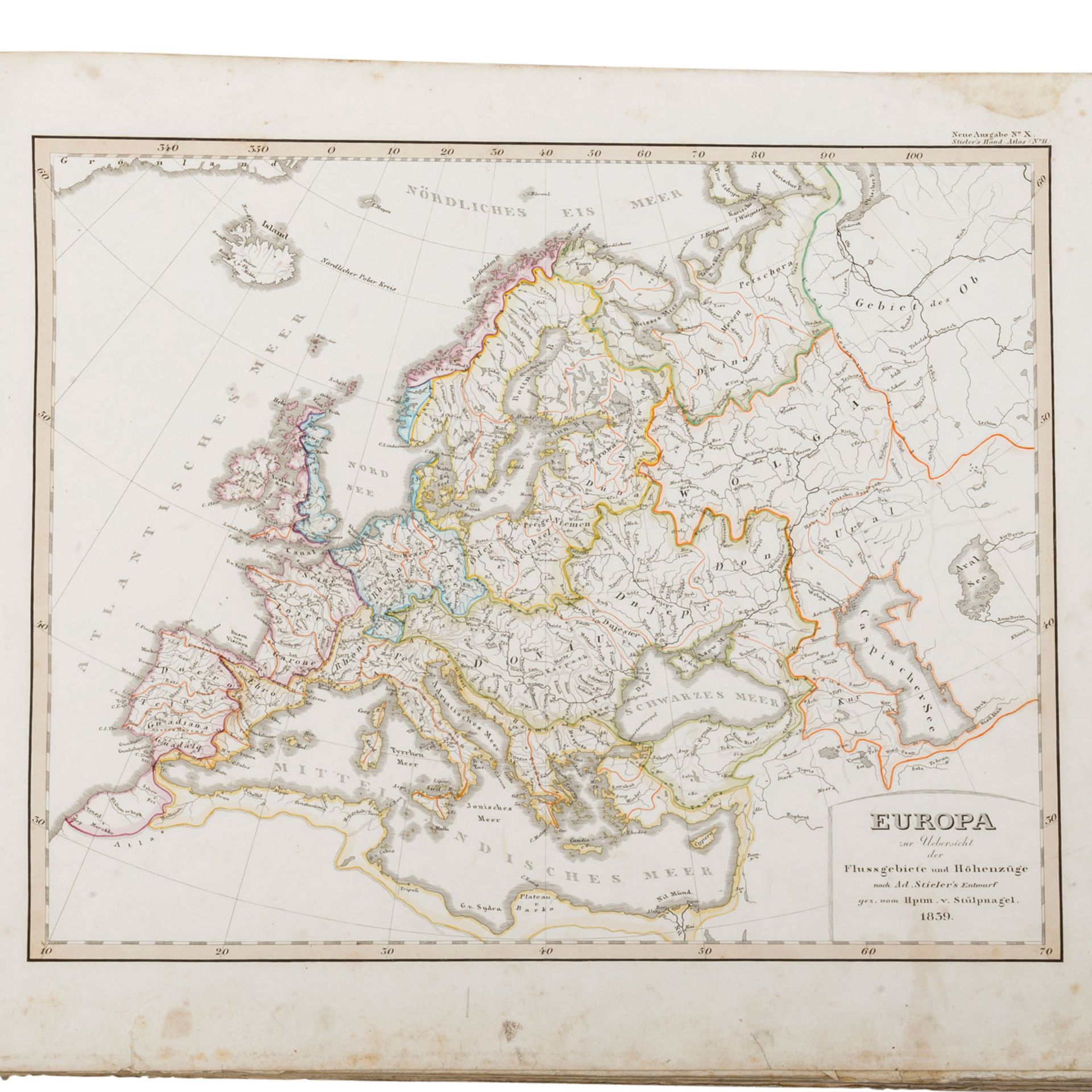 Hand-Atlas über alle Theile der Erde nach dem - Bild 2 aus 7