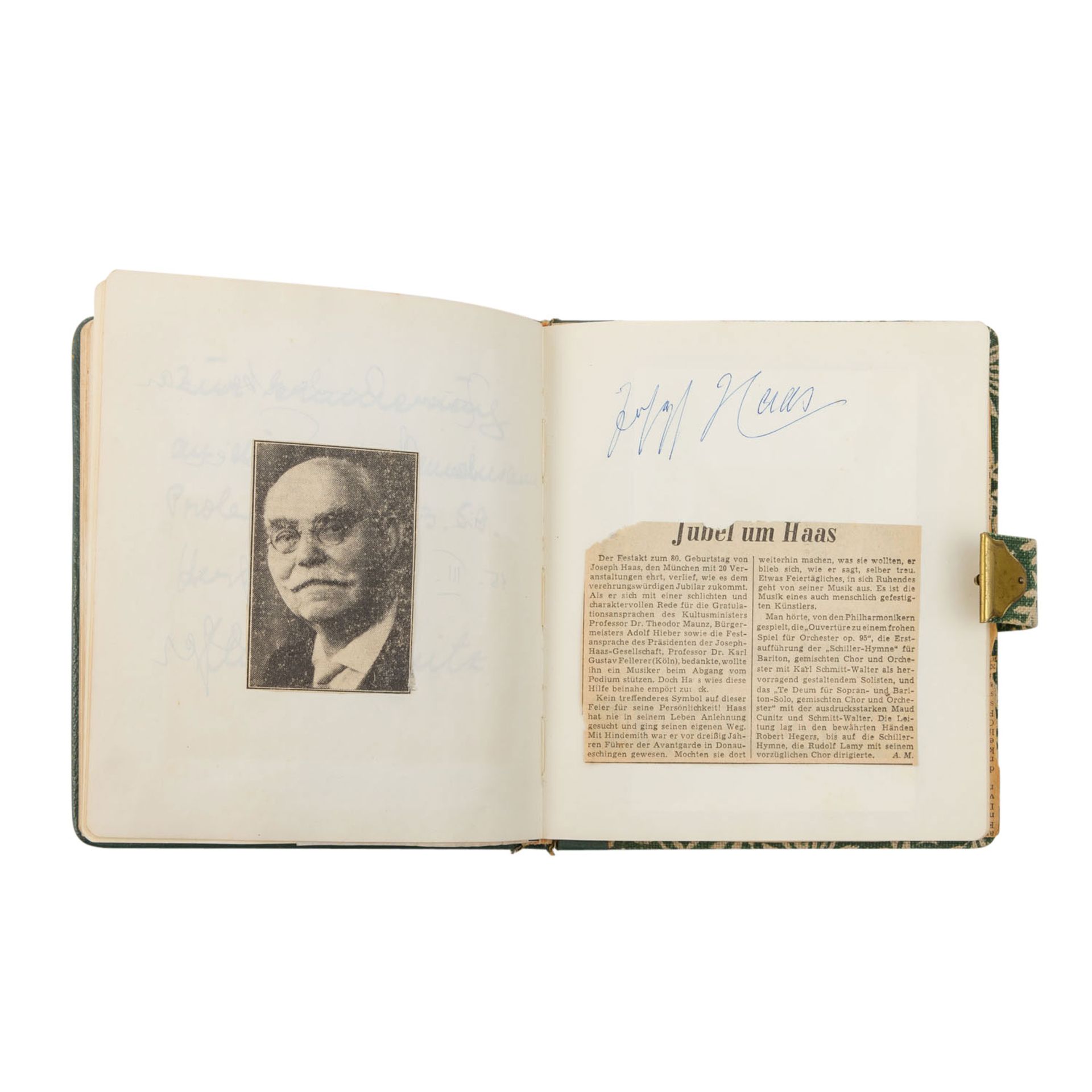 Autographen - Poesiealbum München der 1950-er Jahre mit - Bild 4 aus 8