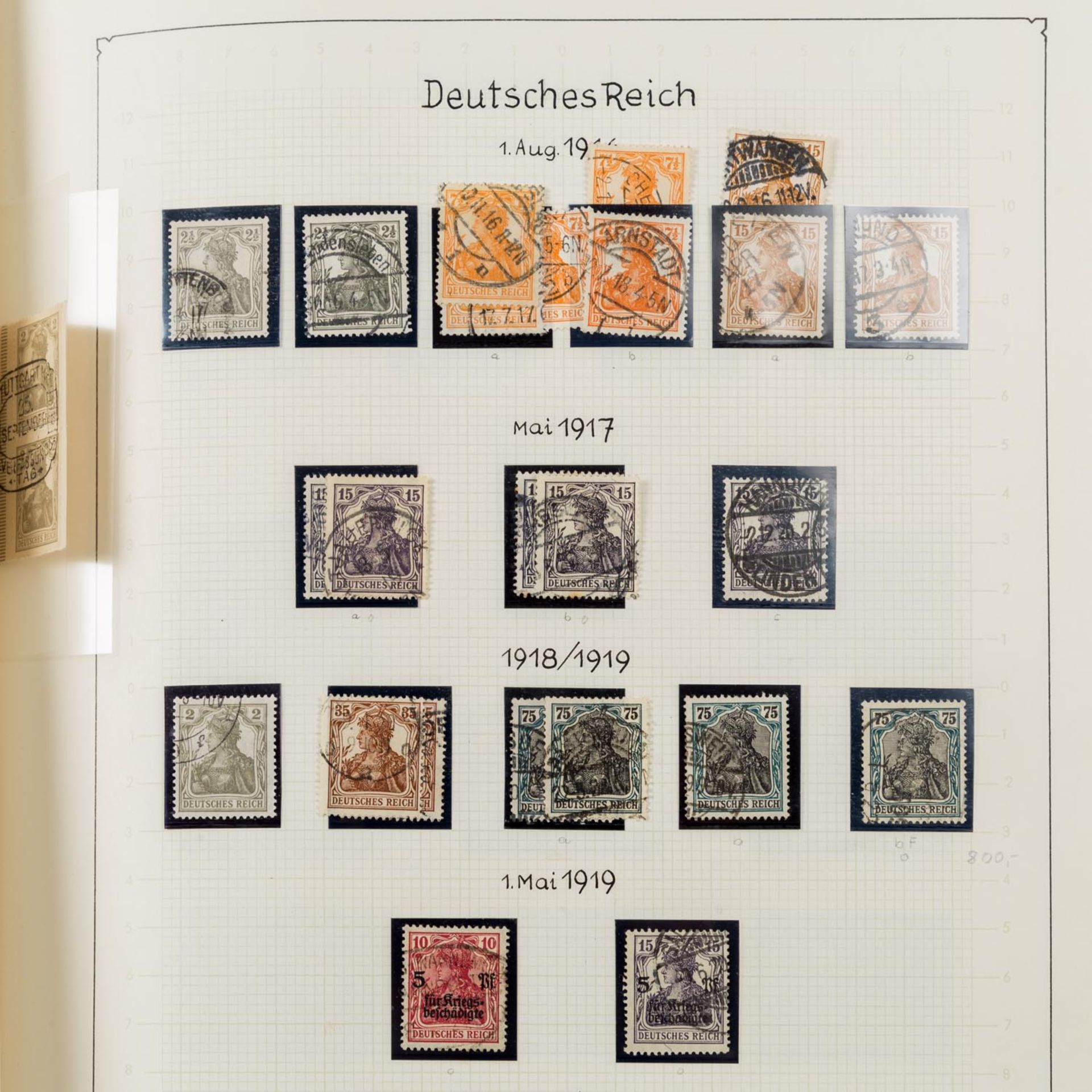 Deutsches Reich 1872 - 1945 O - Bild 25 aus 58