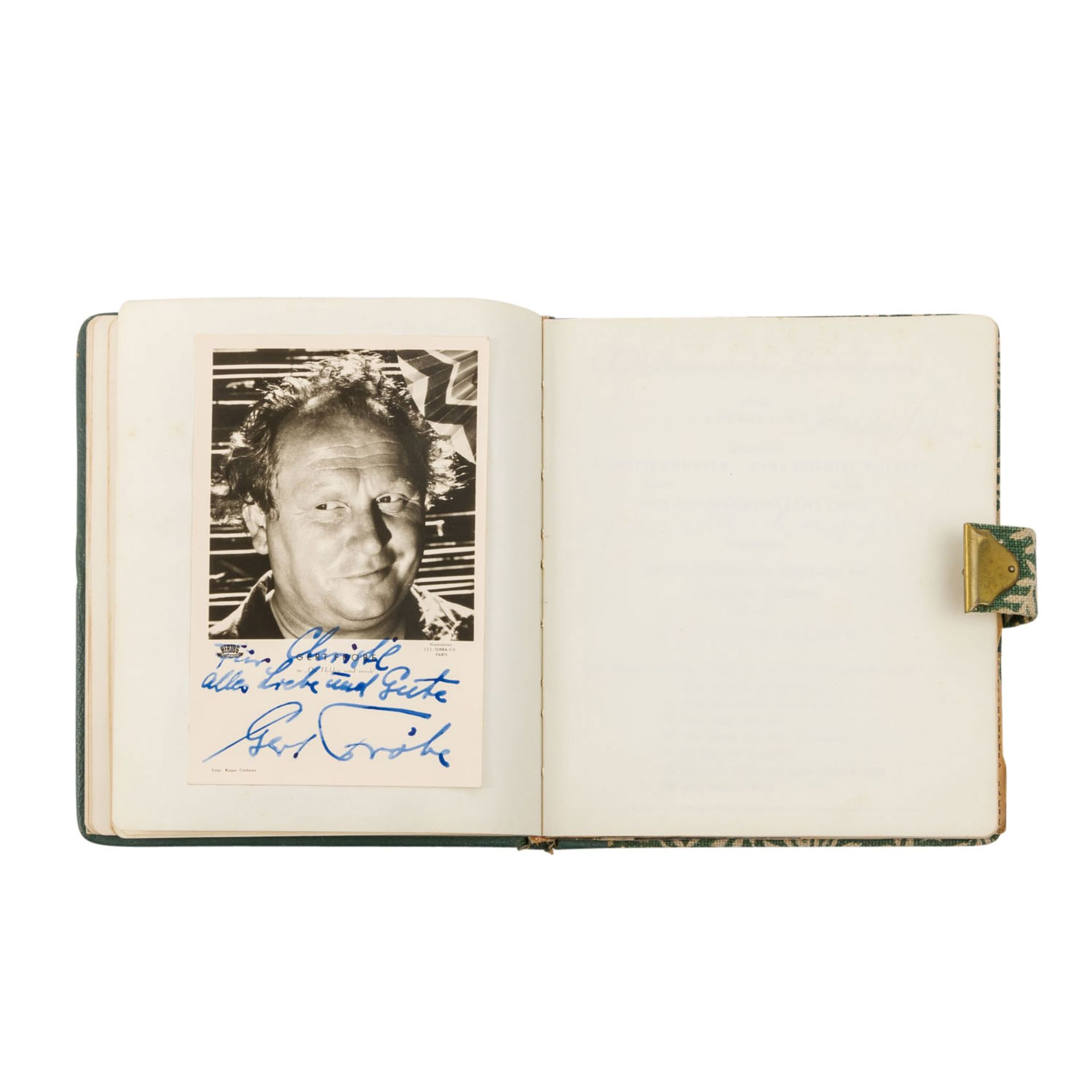 Autographen - Poesiealbum München der 1950-er Jahre mit - Bild 3 aus 8