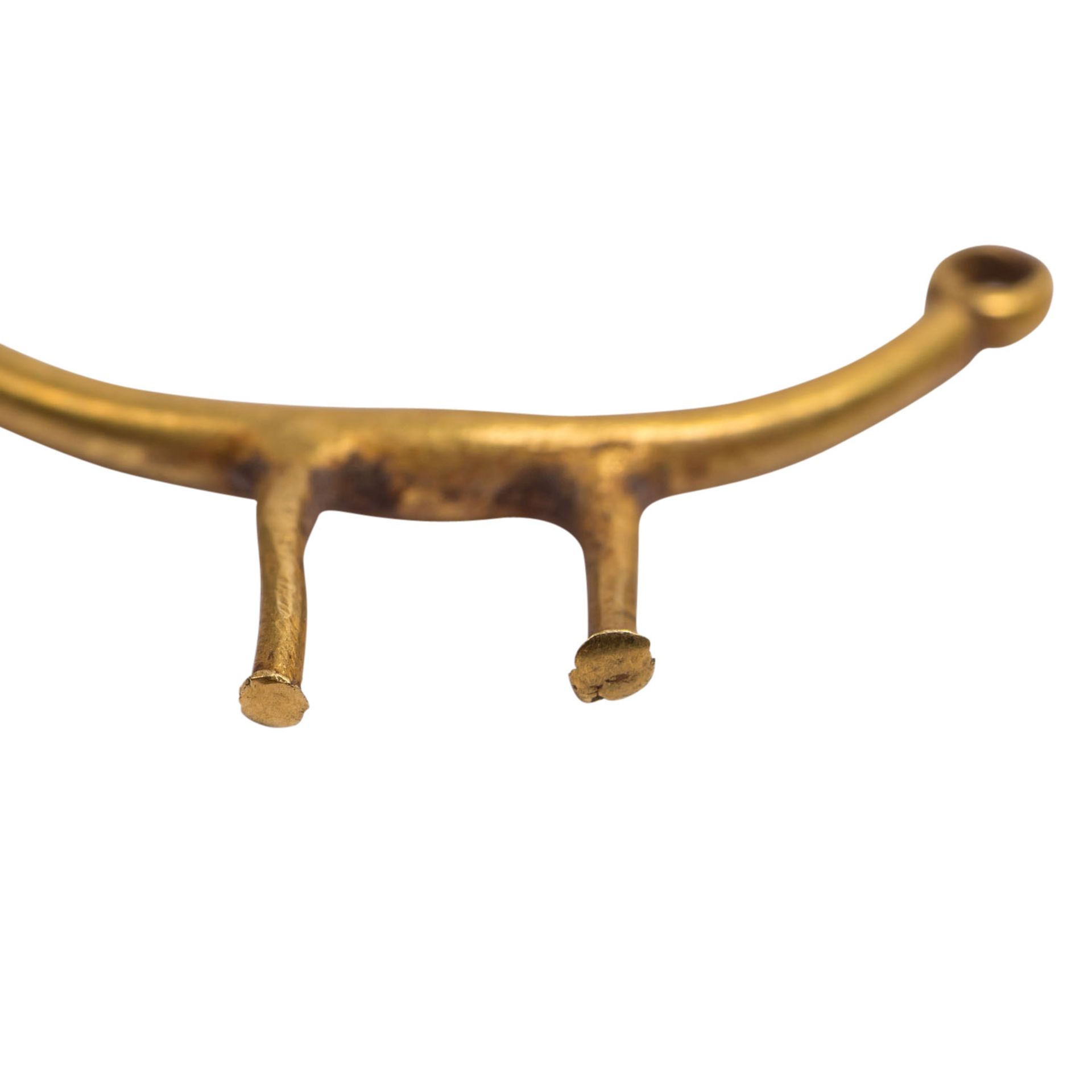 Antiker Ohrschmuck in Gold - - Bild 4 aus 4
