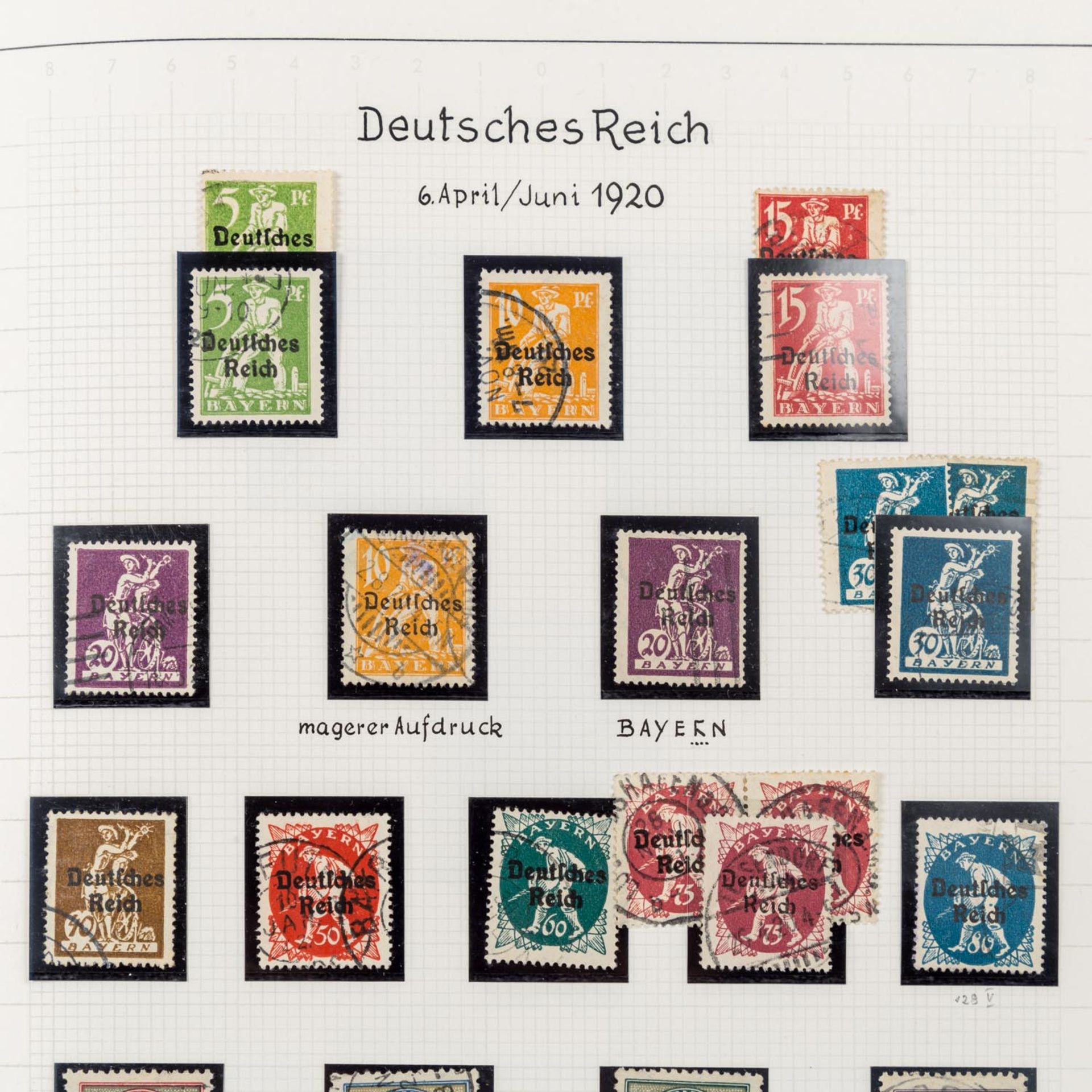 Deutsches Reich 1872 - 1945 O - Bild 30 aus 58