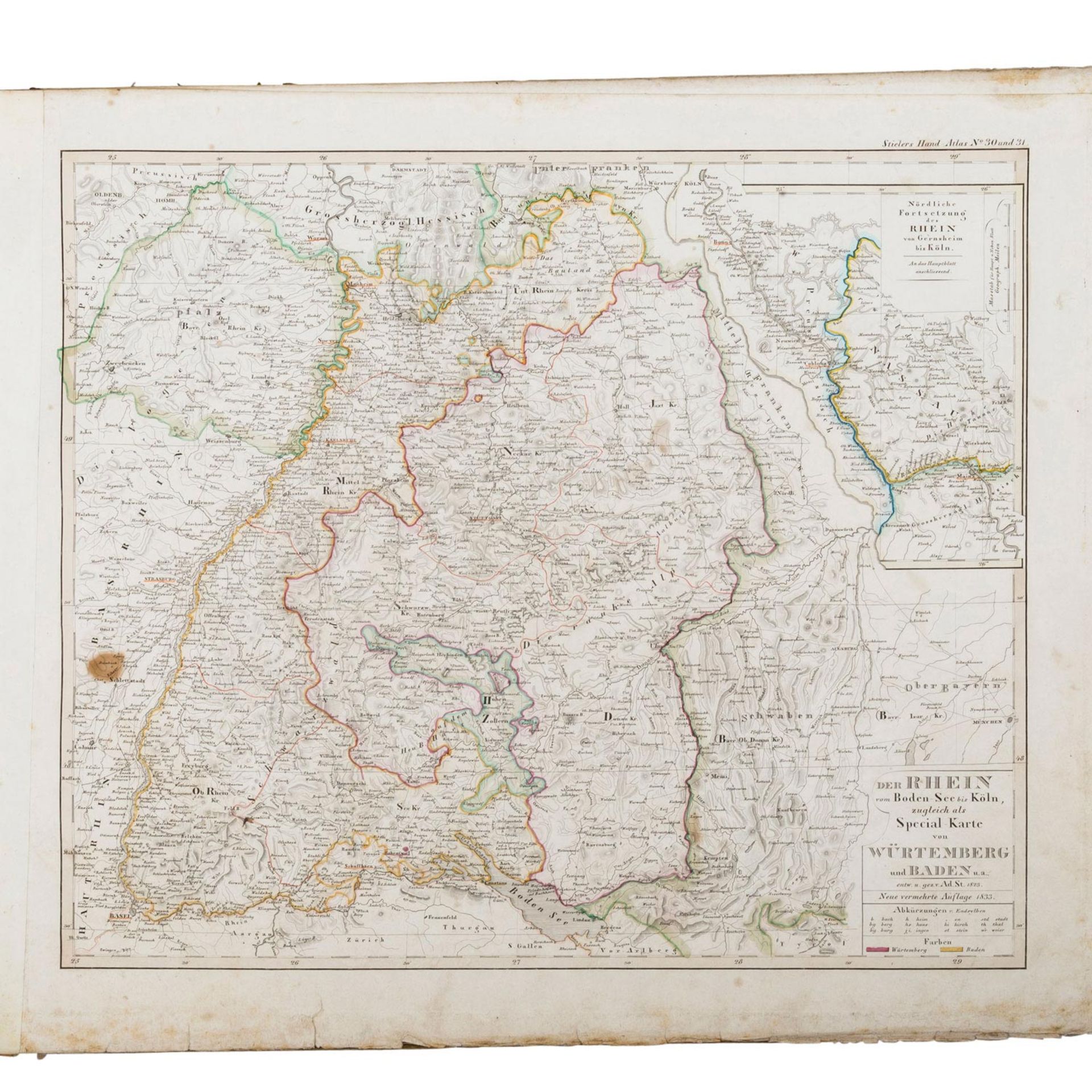 Hand-Atlas über alle Theile der Erde nach dem - Bild 5 aus 7