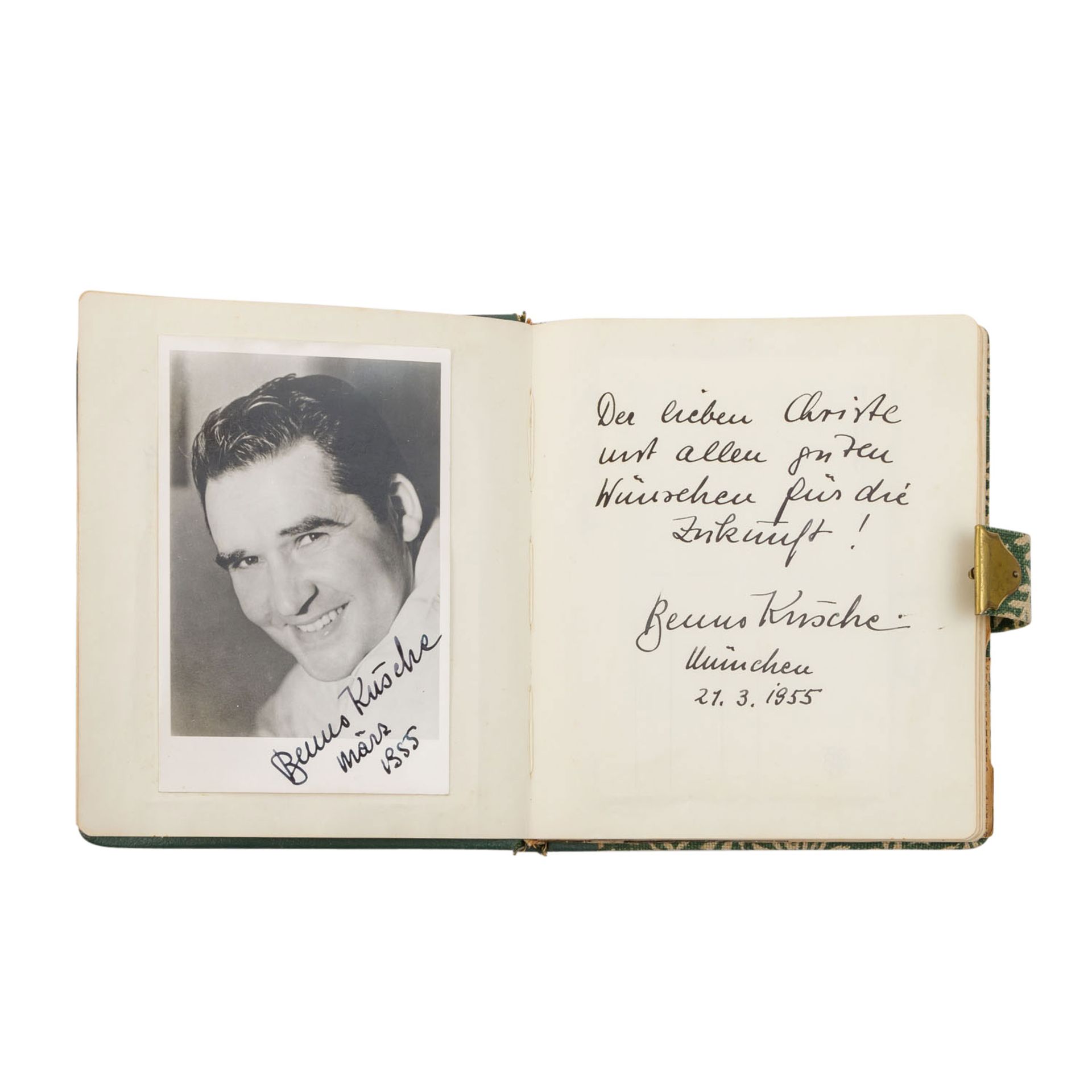 Autographen - Poesiealbum München der 1950-er Jahre mit - Bild 8 aus 8