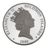 British Solomon Inseln - 25 Dollars 2000, Schiff Esperanza,