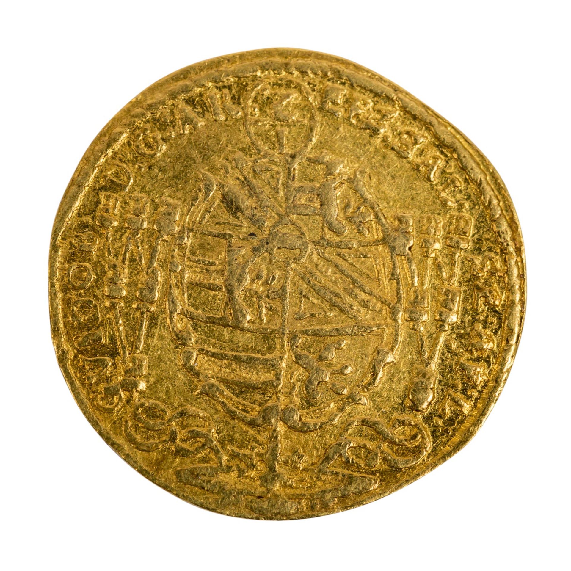 Erzbistum von Salzburg /GOLD - 1/4 Dukat, Johann II bis Guidobald Graf Thun und Hohenstein - Bild 2 aus 2