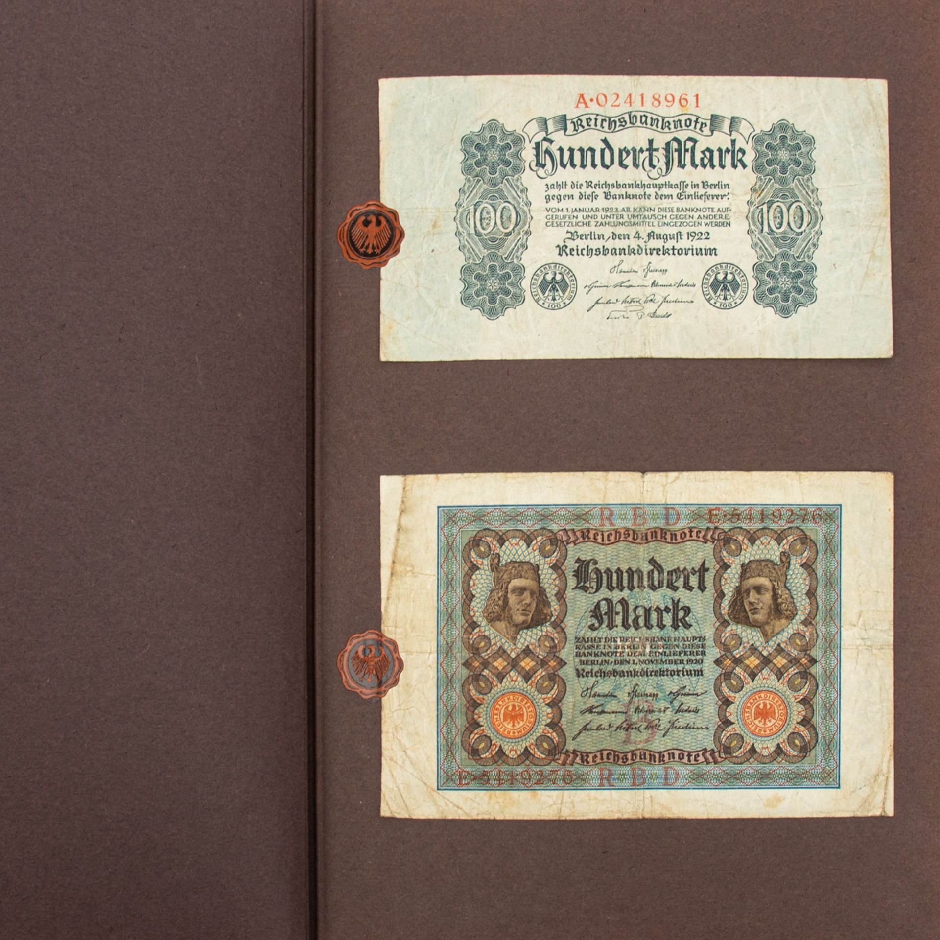 Sammelalbum "Aus Deutschlands schwerster Zeit - Deutsche Zahlungsmittel 1914-1924" - - Bild 6 aus 7