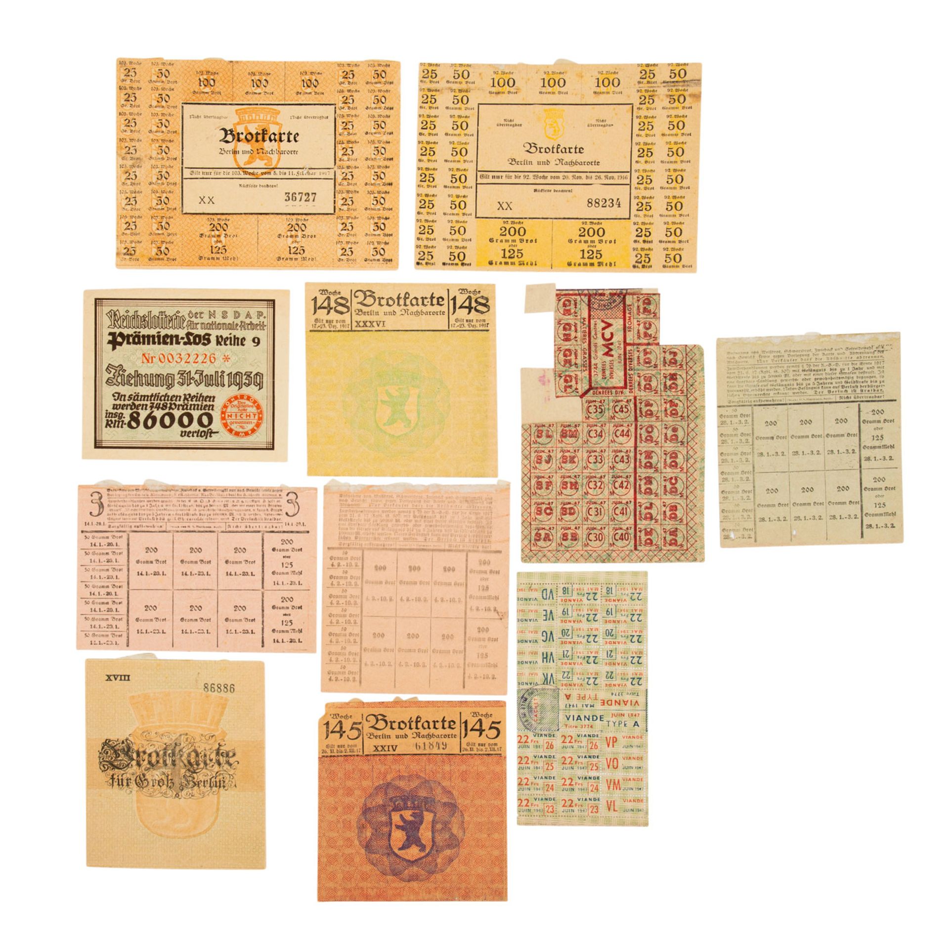 Konvolut Wertpapiere, Banknoten und Weiteres, auch Deutschland 1933-1945 - - Bild 7 aus 7