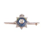 GB - Anstecknadel des Royal Army Service Corps (RASC), WK II -