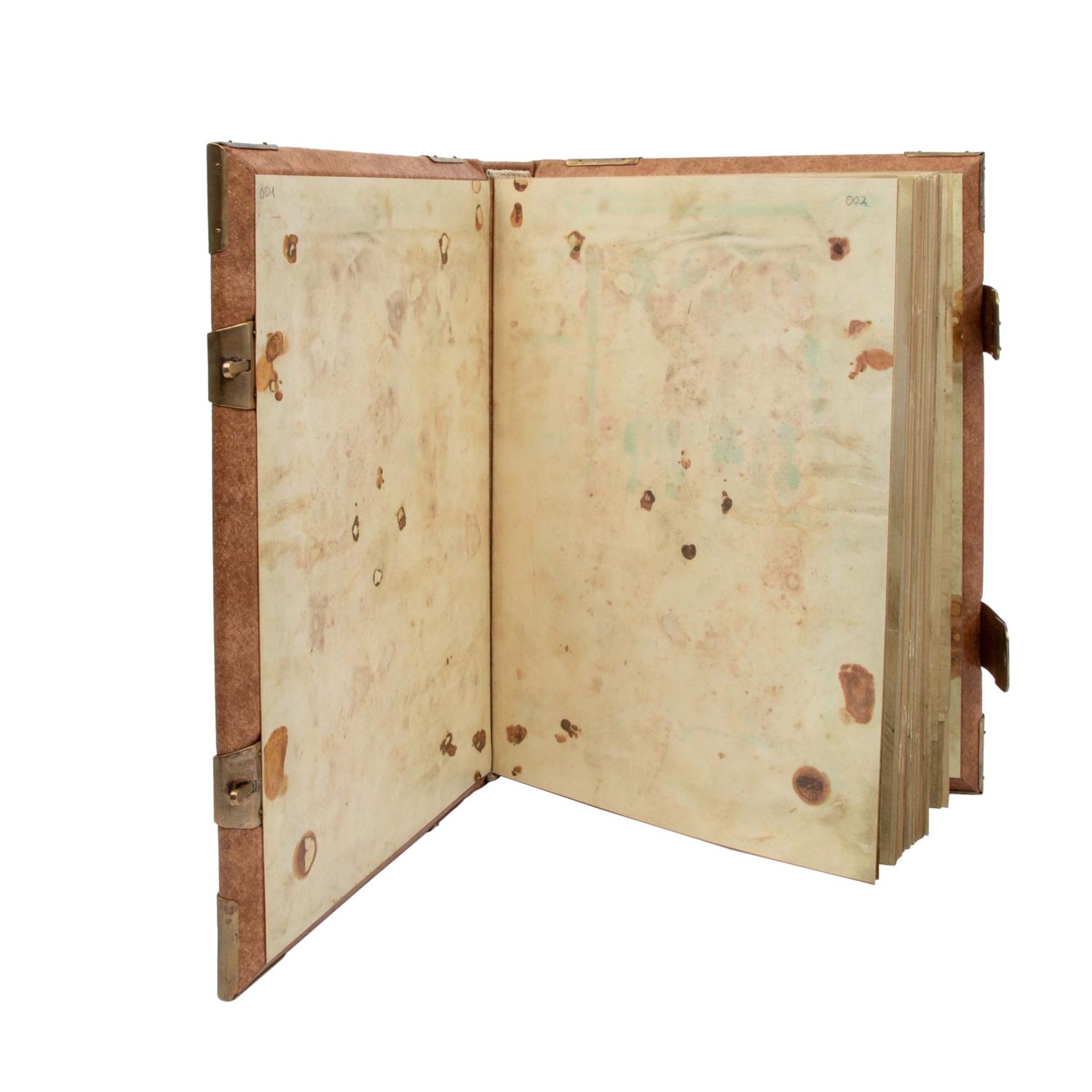 Faksimile "Der Codex Gisle" , mittelalterliches Musikmanuskript - - Image 4 of 8