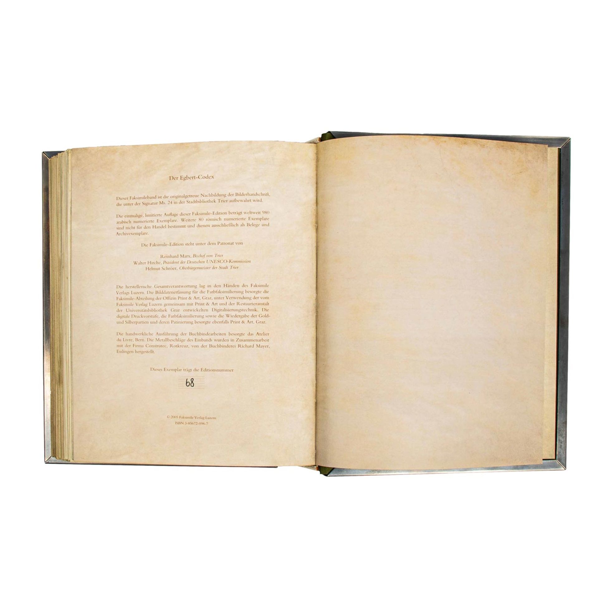 Faksimile "Der Egbert-Codex" - - Image 8 of 8