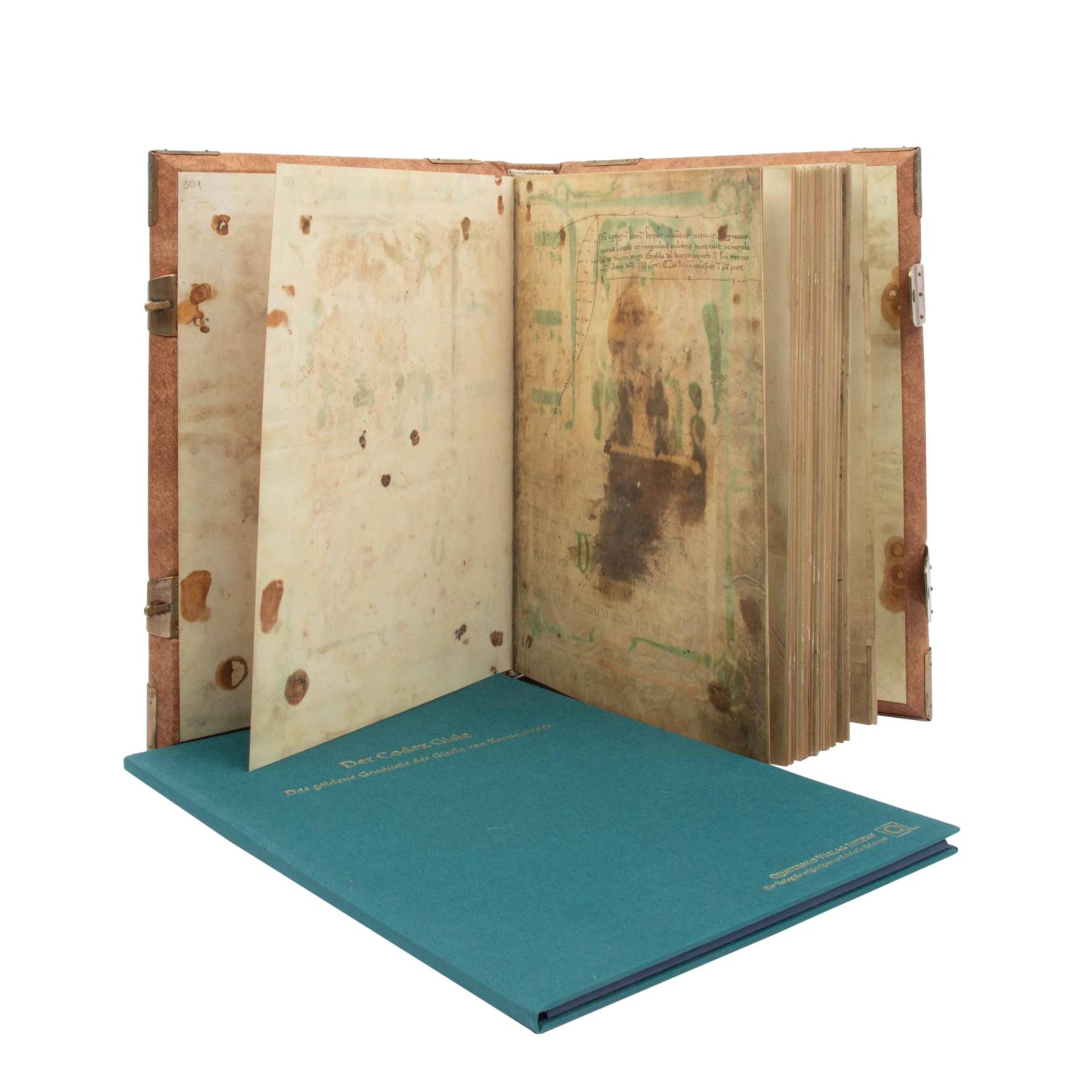 Faksimile "Der Codex Gisle" , mittelalterliches Musikmanuskript - - Image 5 of 8