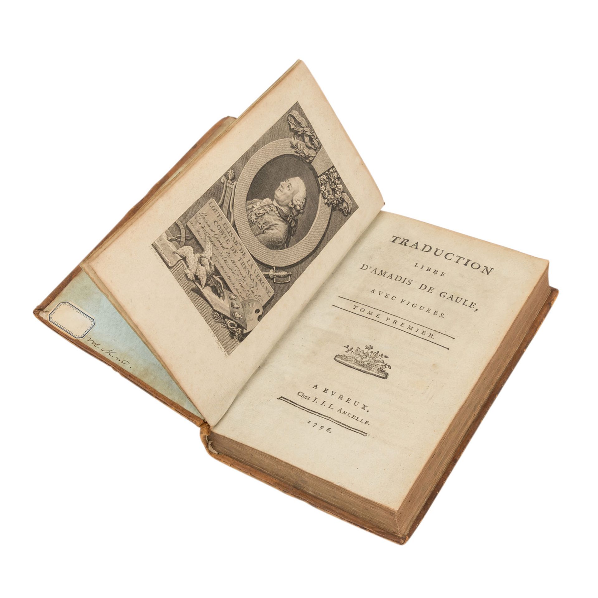 Ouvres choisies du Comte de Tressan, franz. Literatur, Ende 18.Jh. - - Bild 2 aus 2