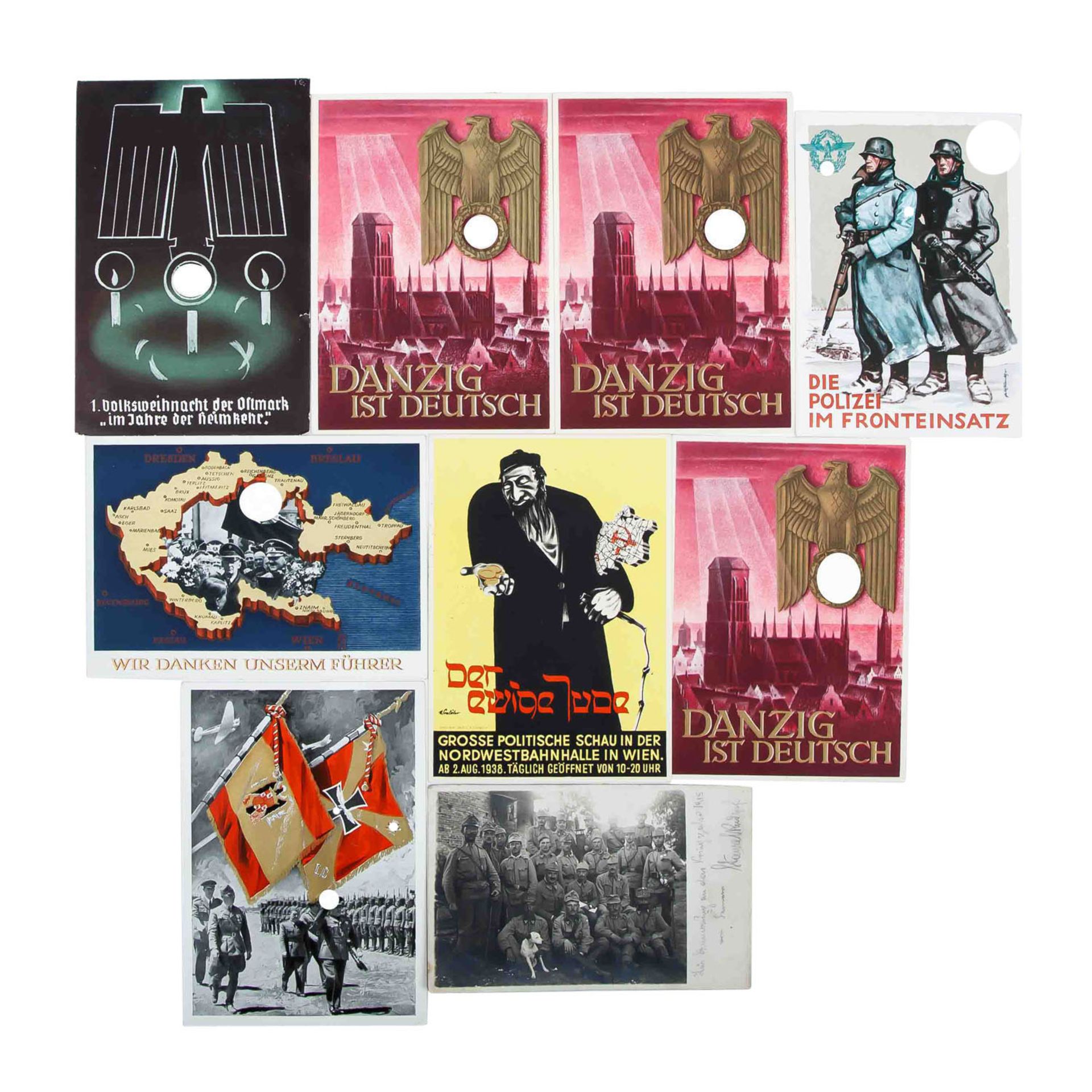 Deutsches Reich 1933-1945 - Konvolut Propagandakarten, - Bild 5 aus 9