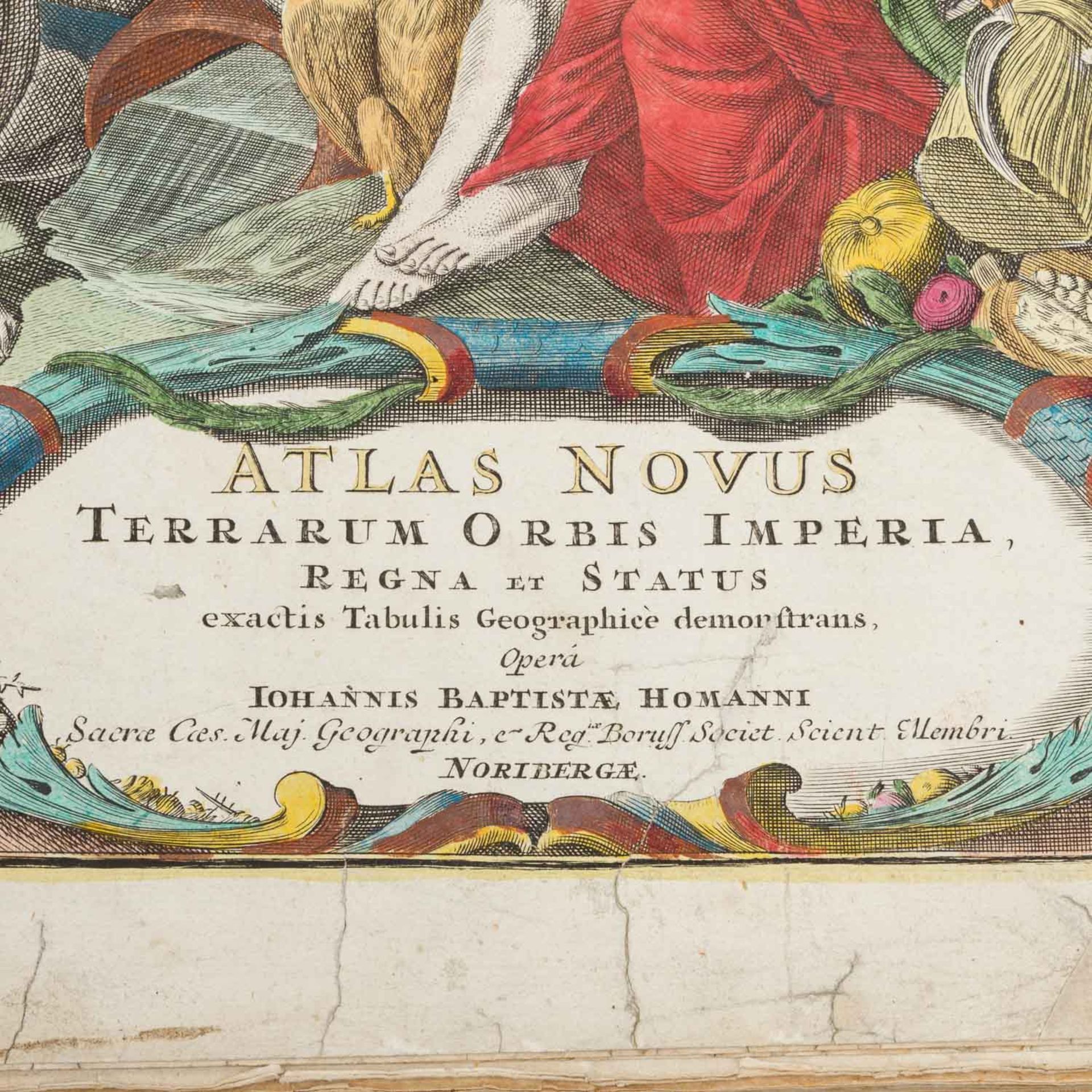 Komplett und äußerst selten in diesem Umfang! Johann Baptist HOMANN: ATLAS NOVUS - Image 3 of 15