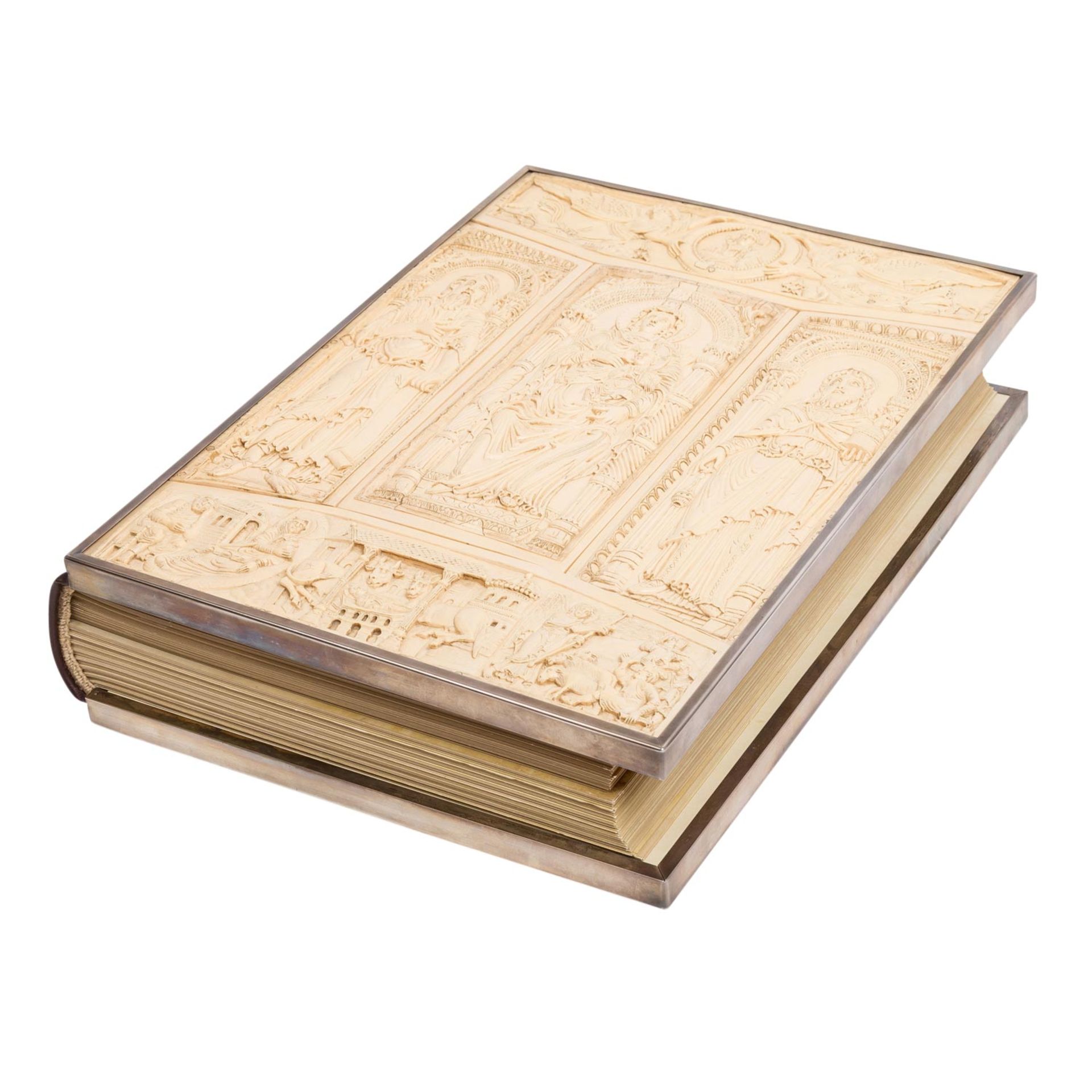 "Das Lorscher Evangeliar" Faksimile-Edition der mittelalterlichen Prachthandschrift - - Bild 5 aus 12