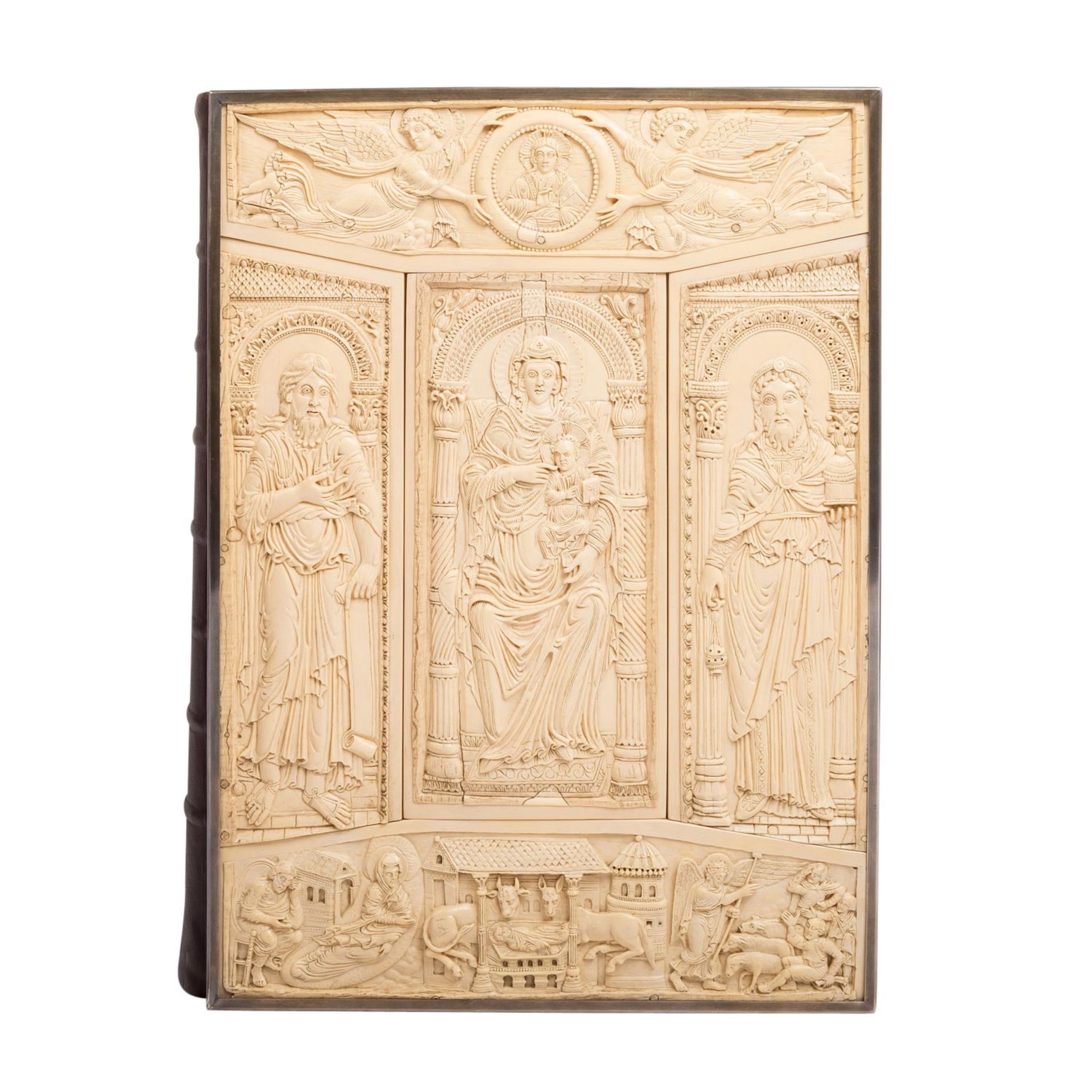 "Das Lorscher Evangeliar" Faksimile-Edition der mittelalterlichen Prachthandschrift - - Bild 7 aus 12