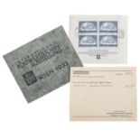 Österreich – 1933, WIPA Block Ausgabe,