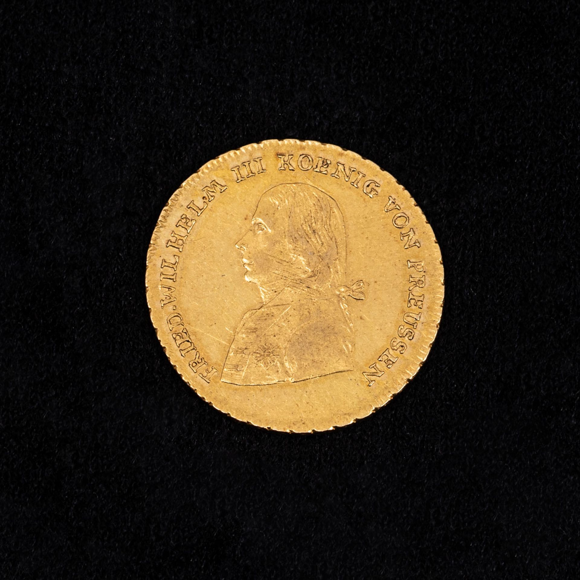 Königreich Preußen /GOLD - Friedrich Wilhelm III., Friedrich d'or 1797/A, - Image 2 of 3