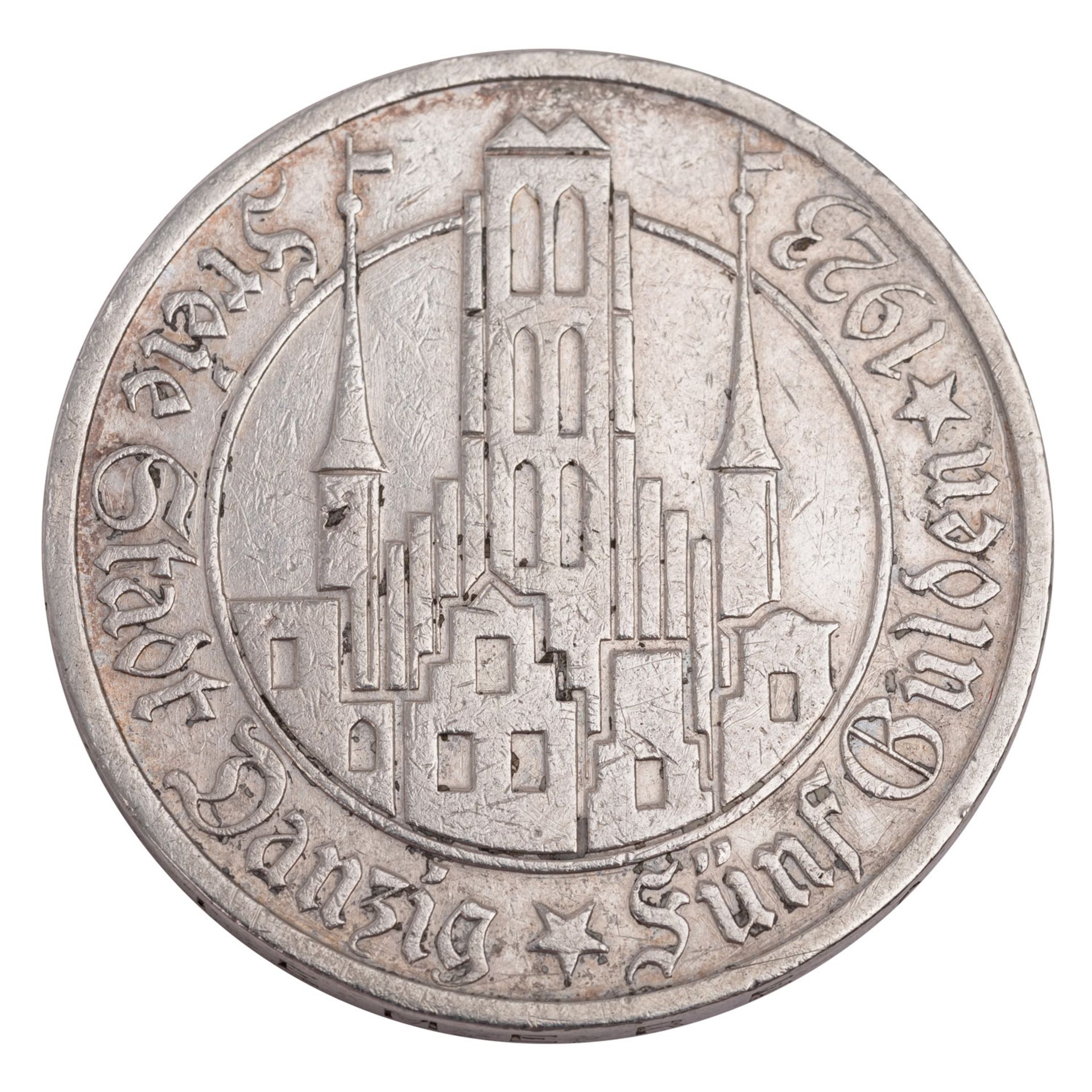 Freie Stadt Danzig - 5 Gulden 1923 Utrecht - Image 2 of 2