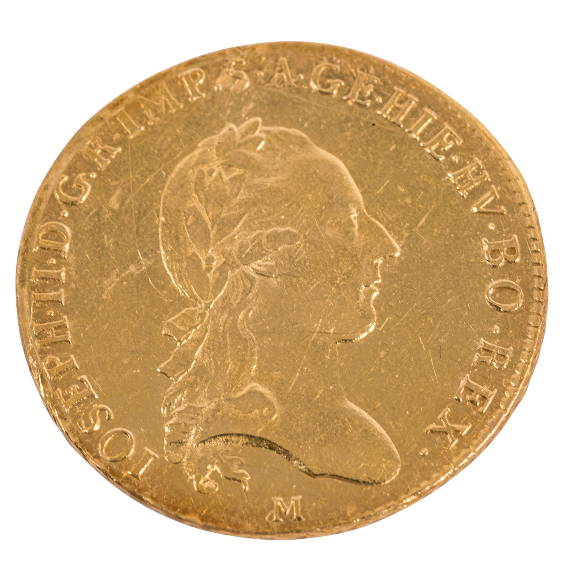 RDR/Gold - 1 Sovrano 1786/ Mailand, Joseph II.,