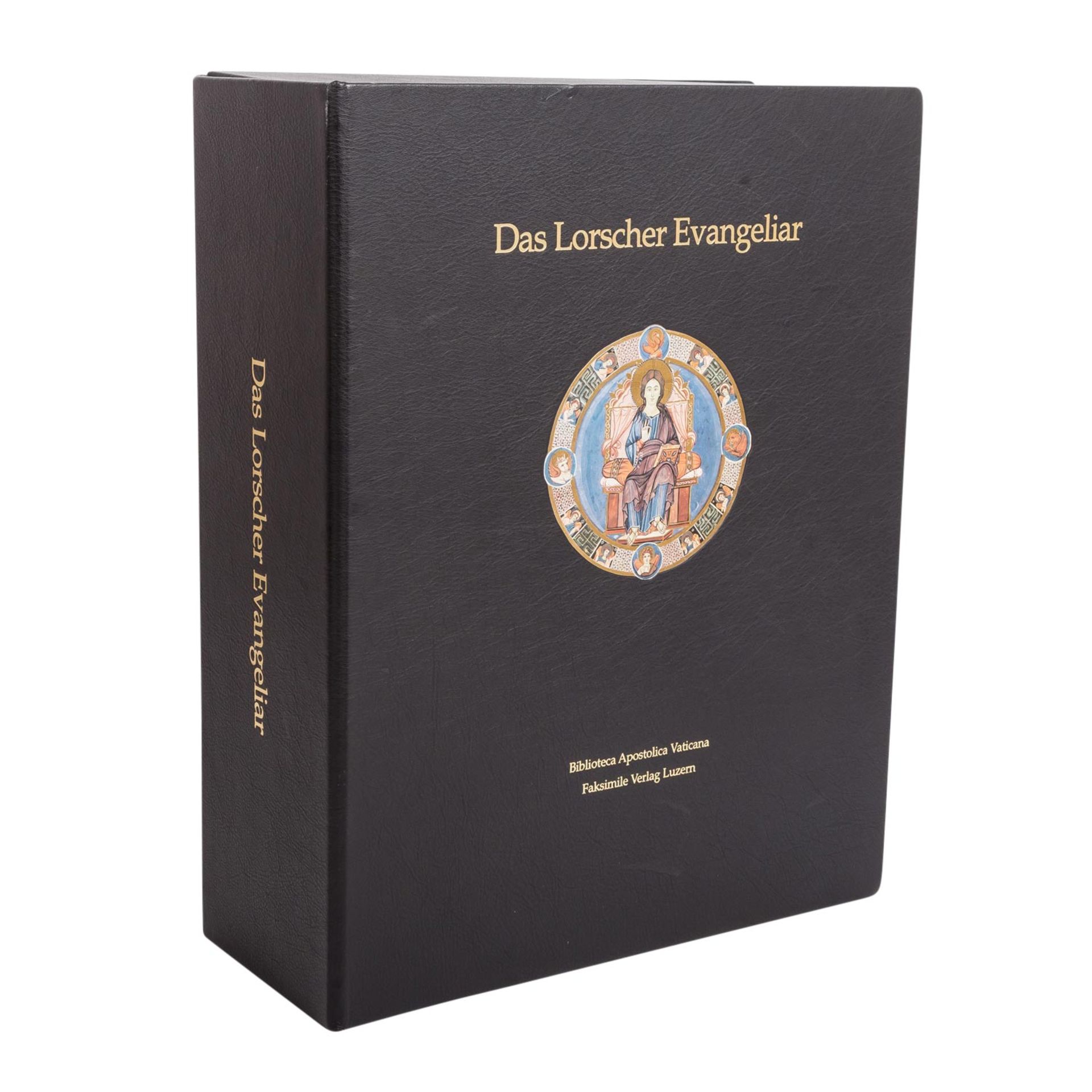 "Das Lorscher Evangeliar" Faksimile-Edition der mittelalterlichen Prachthandschrift - - Bild 2 aus 12