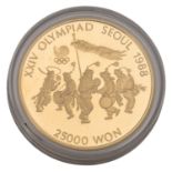 Südkorea - 25.000 Won, Olympische Spiele Seoul 1988,