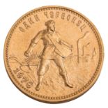 Russland/GOLD - 10 Rubel Tscherwonez 1979,