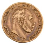 Preussen/GOLD - 10 Mark 1873 B,