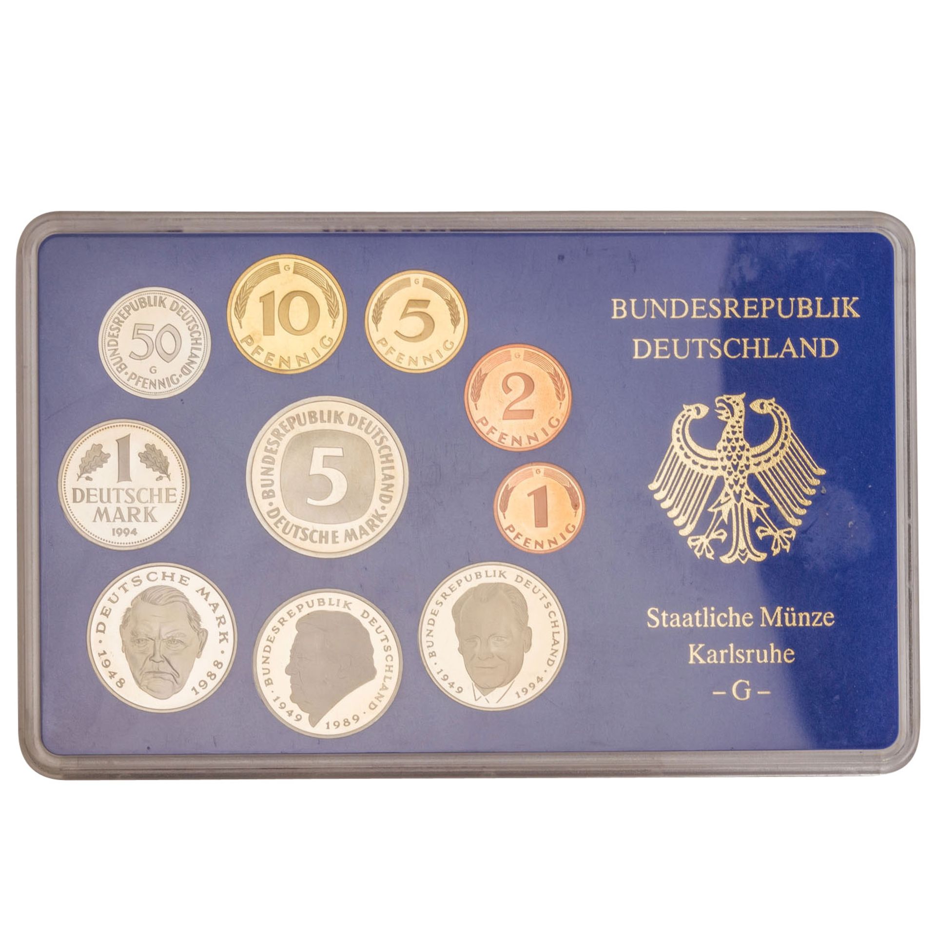 BRD 10€ Sammlermünzen mit Polymerring der Reihe "In der Luft", "An Land", "Auf dem Wasser"- - Bild 4 aus 5