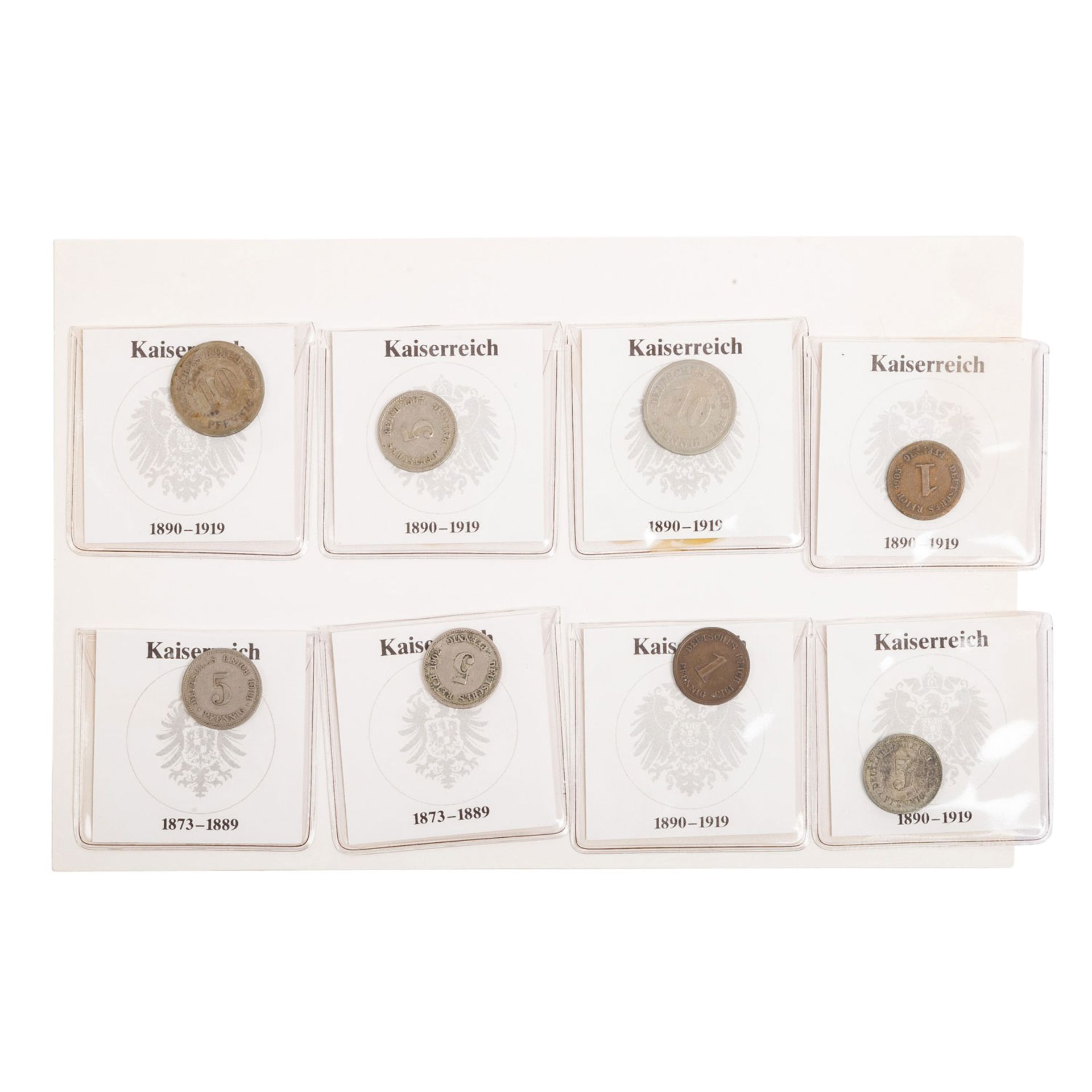 Schachtel mit grosser Anzahl an deutschen Kleinmünzen ab dem - Bild 2 aus 13