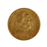 Frankreich /GOLD - Ludwig XVIII. 20 FRANCS 1814-A