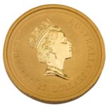 Australien - 25 Dollars 1996, 1/4 Unze GOLD fein,