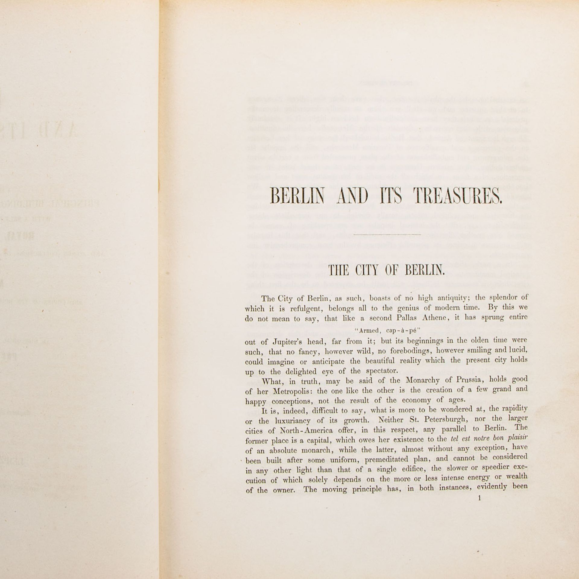 Hist. Literatur zu den Kunstschätzen Berlins "Berlin und its treasures", (engl.) 19.Jh. - - Image 5 of 6