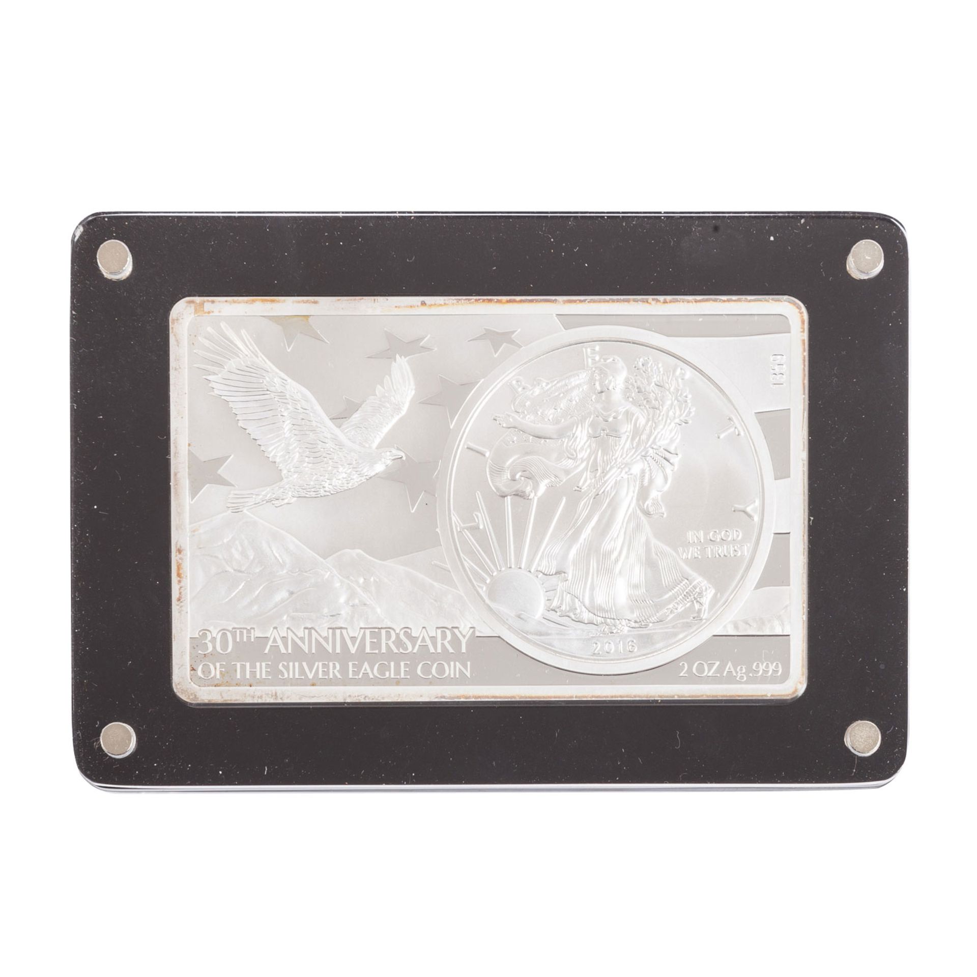 USA /SILBER - 3 oz zum 30-jährigen Jubiläum des Silberadlers 1986-2016 - Image 2 of 3