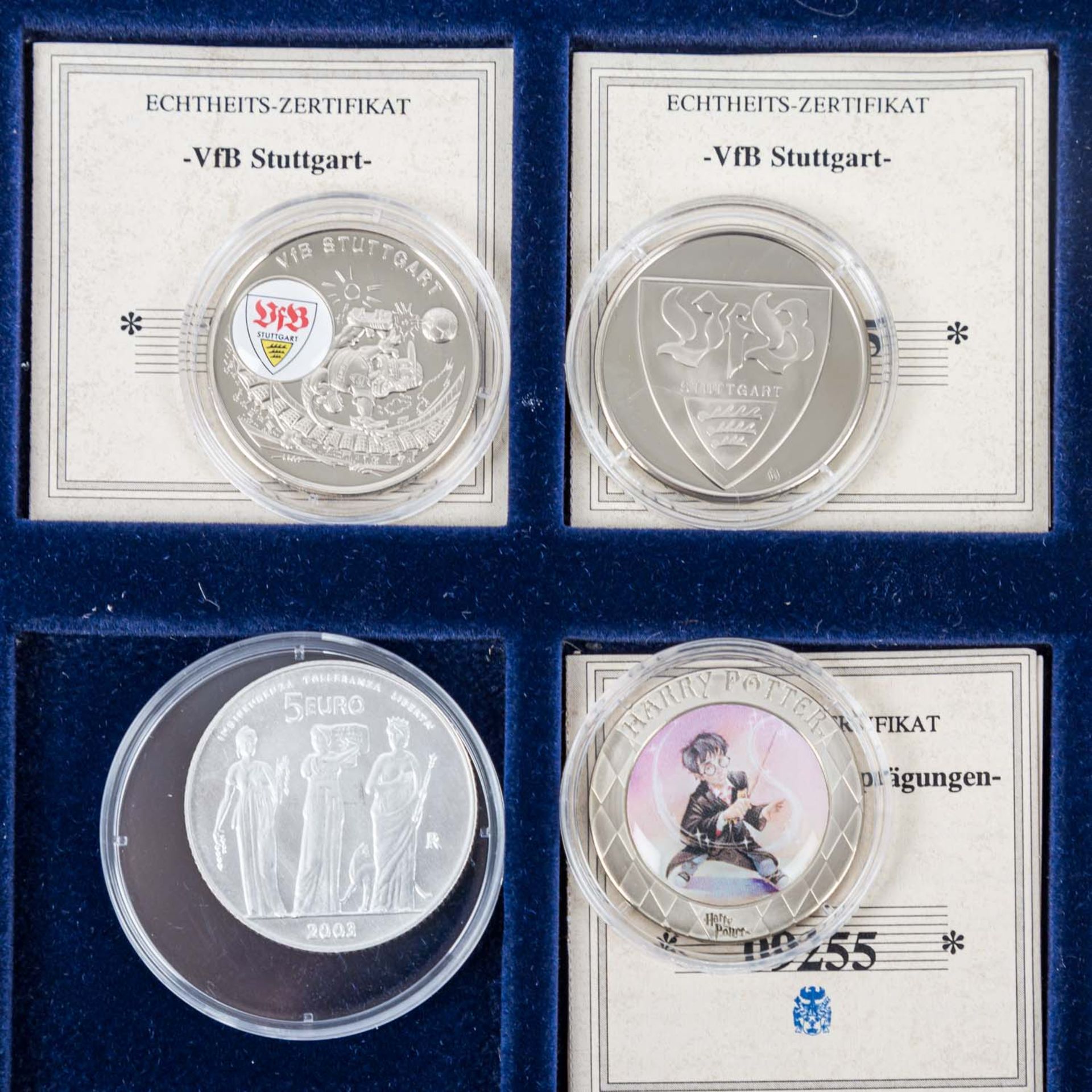 1 x Sammlung Kanada, 1 x Set "Die schönsten Silbermünzen der Welt" und Weiteres - - Bild 5 aus 7