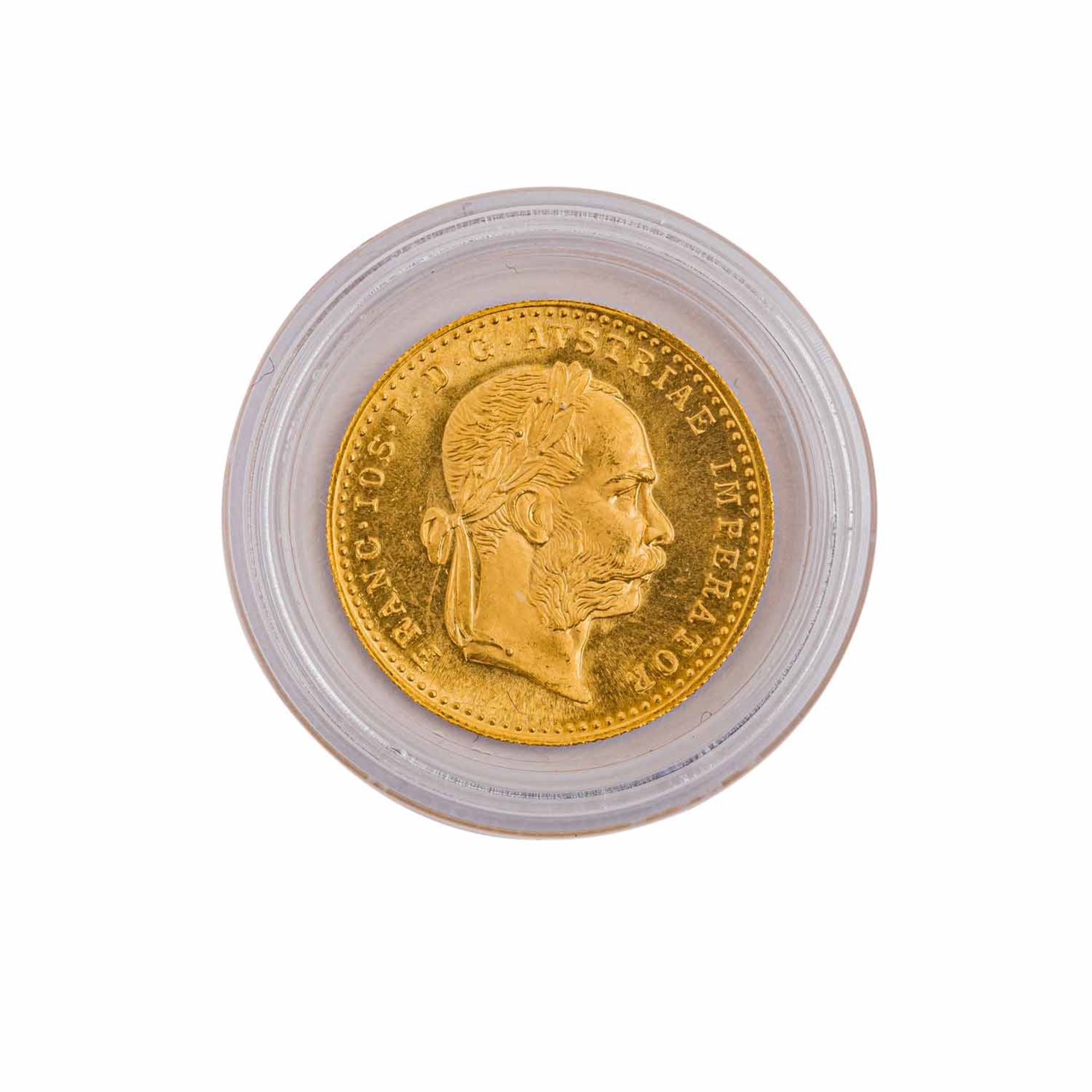 Kleines Konvolut Münzen u. Medaillen, mit GOLD und SILBER - - Bild 4 aus 6