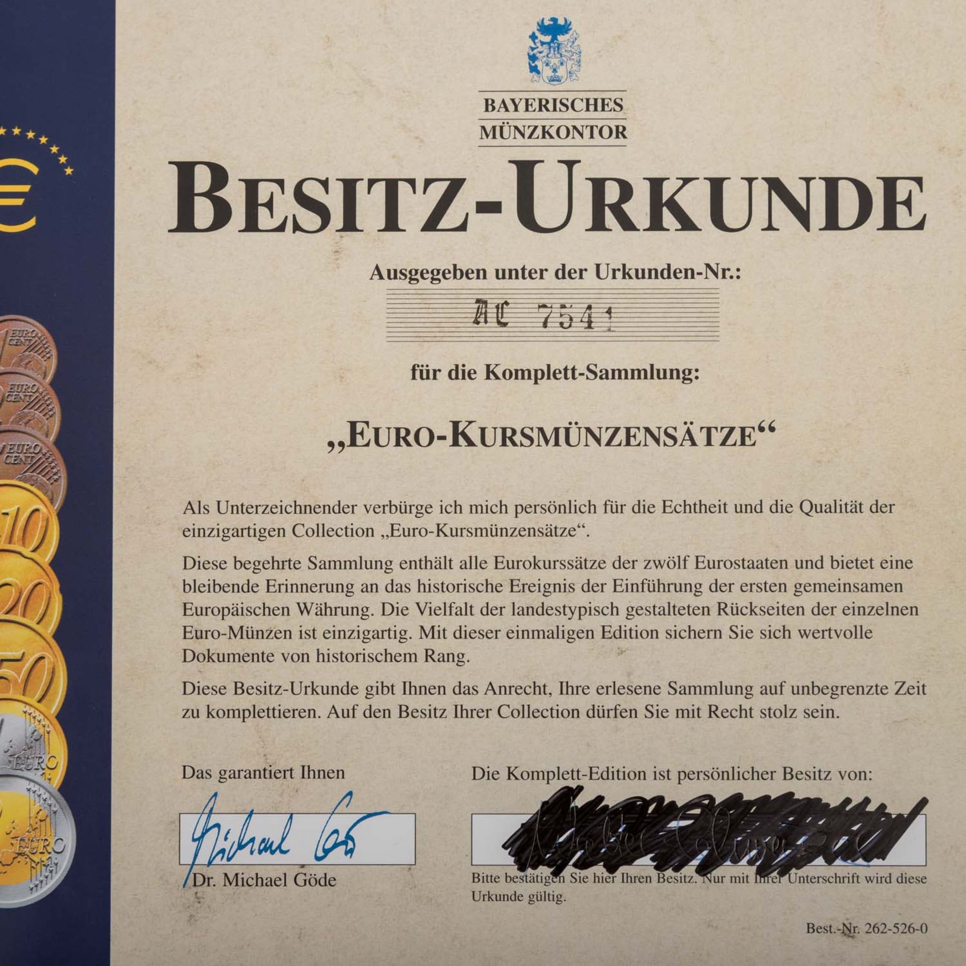 Komplett-Sammlung "Euro-Kursmünzensätze" - - Bild 2 aus 4