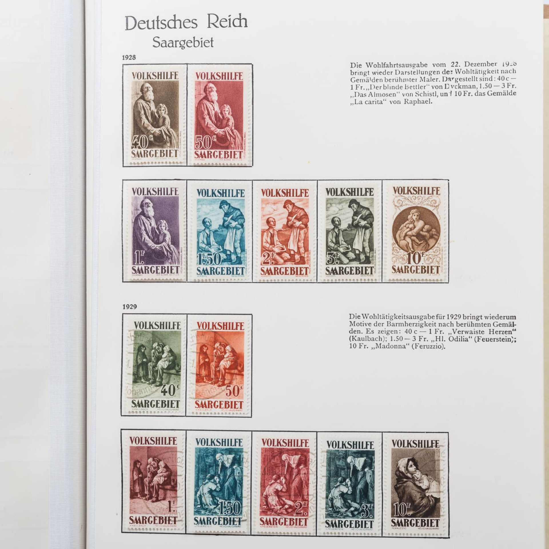 Sammlung - Danzig, Memel, Saargebiet */O/** - Bild 14 aus 19